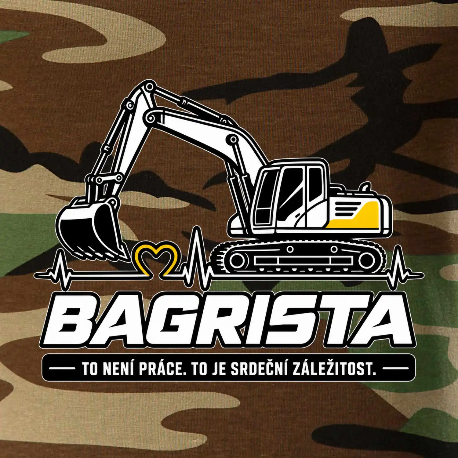 Bagrista to není práce to je srdeční záležitost
