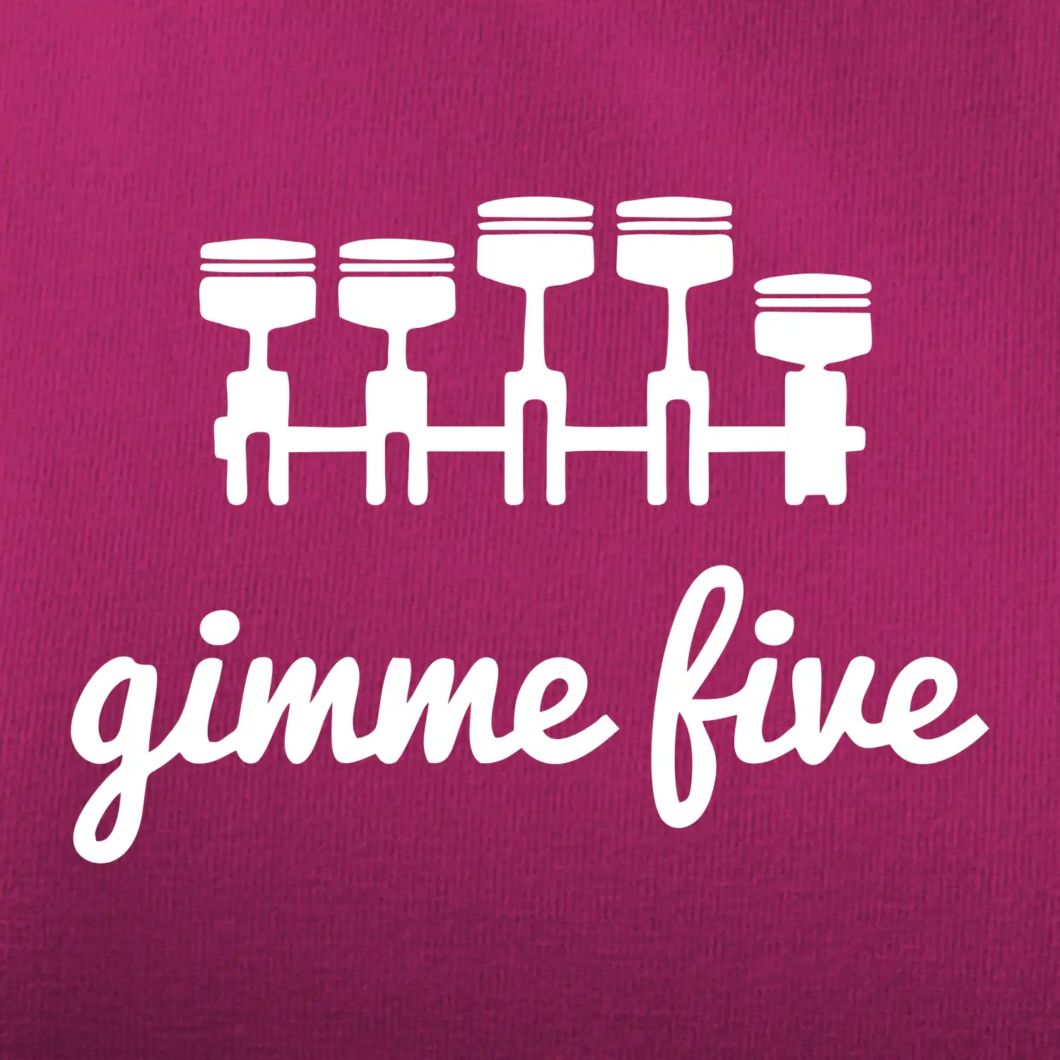 Gimme five - dej mě pět - pětiválec