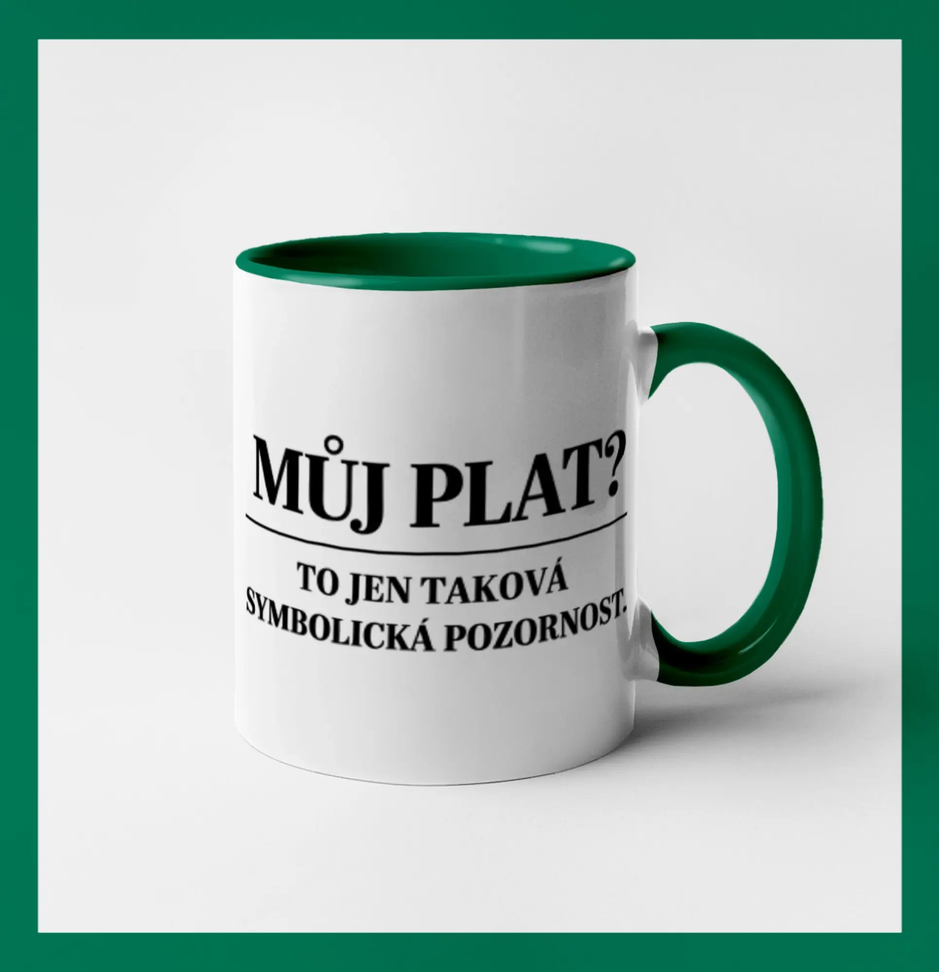 Můj plat? to jen taková symbolická pozornost