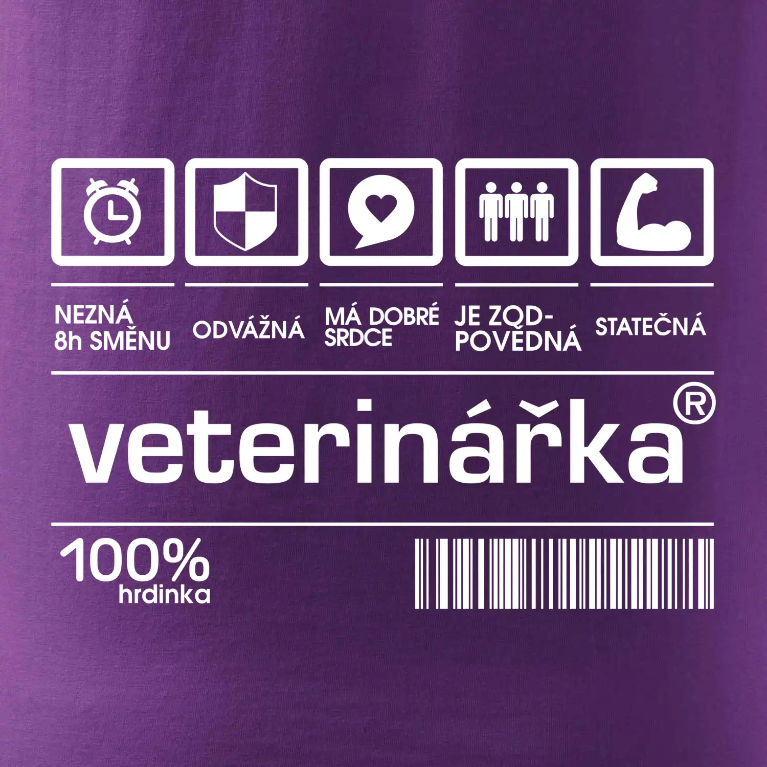 Čárový kód - Veterinářka