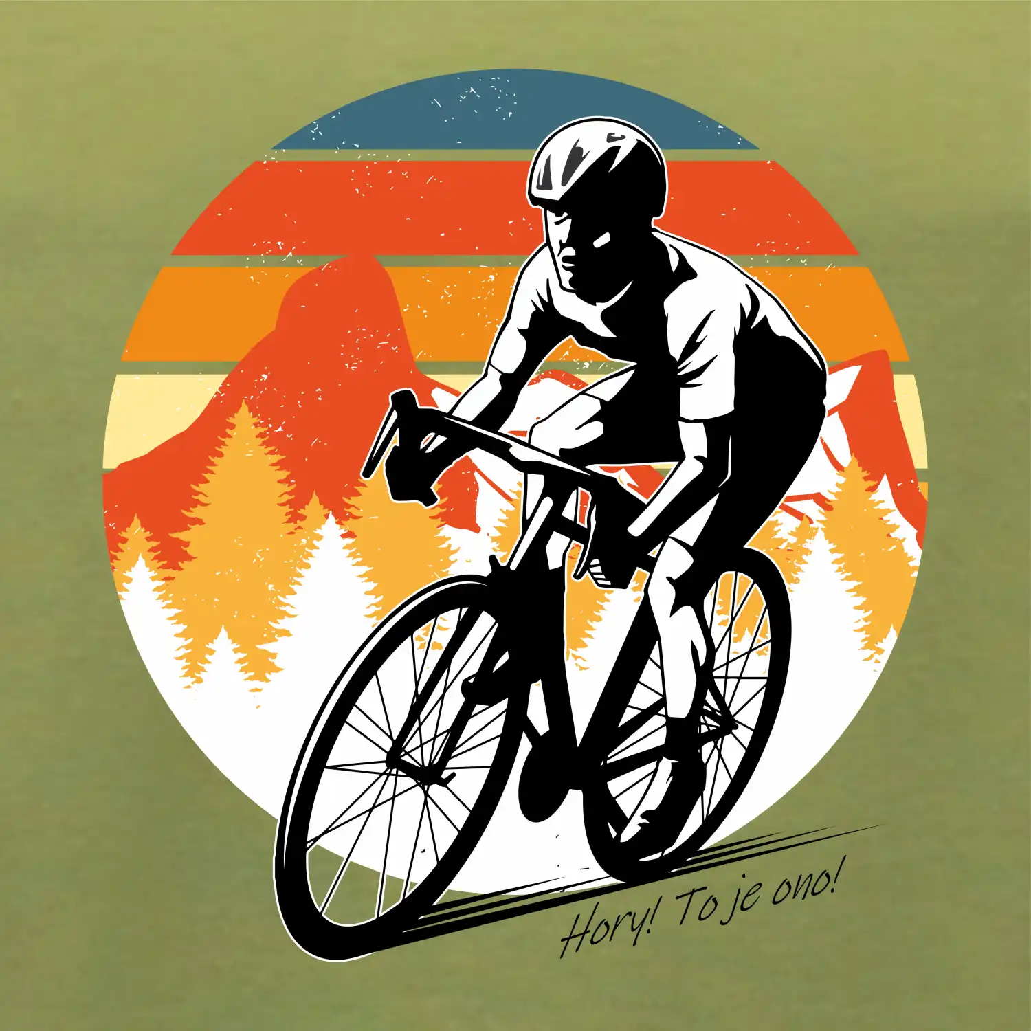 Cyklist - Hory? To je  ono!