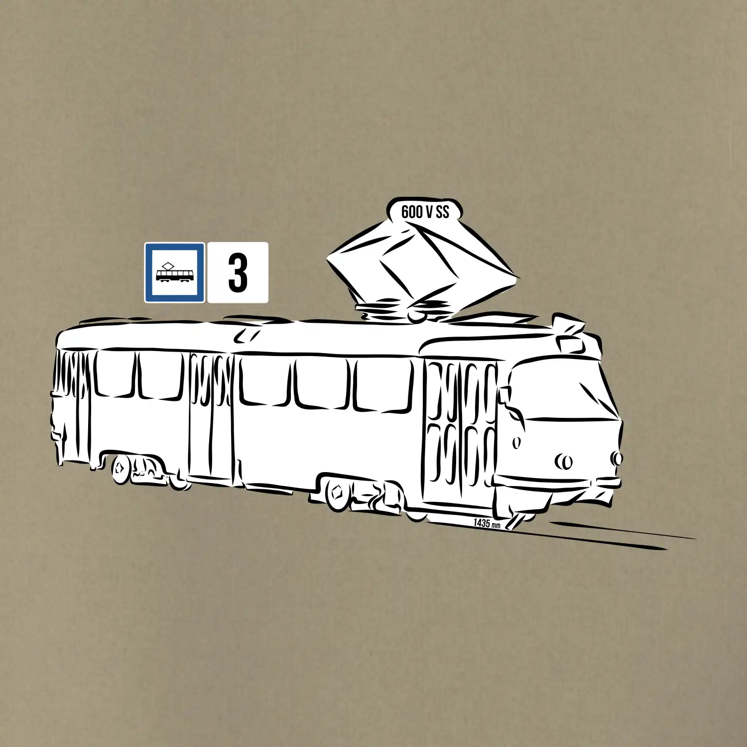 Tramvaj číslo 3