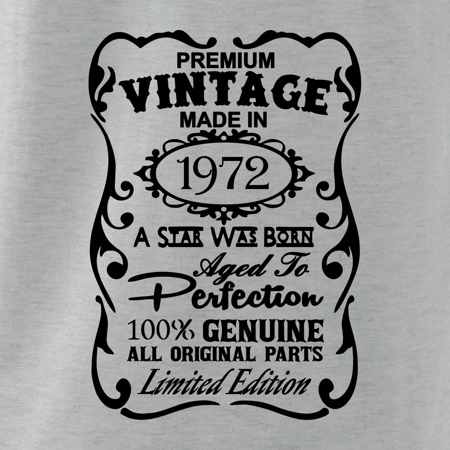 Vintage Etiketa - 1972