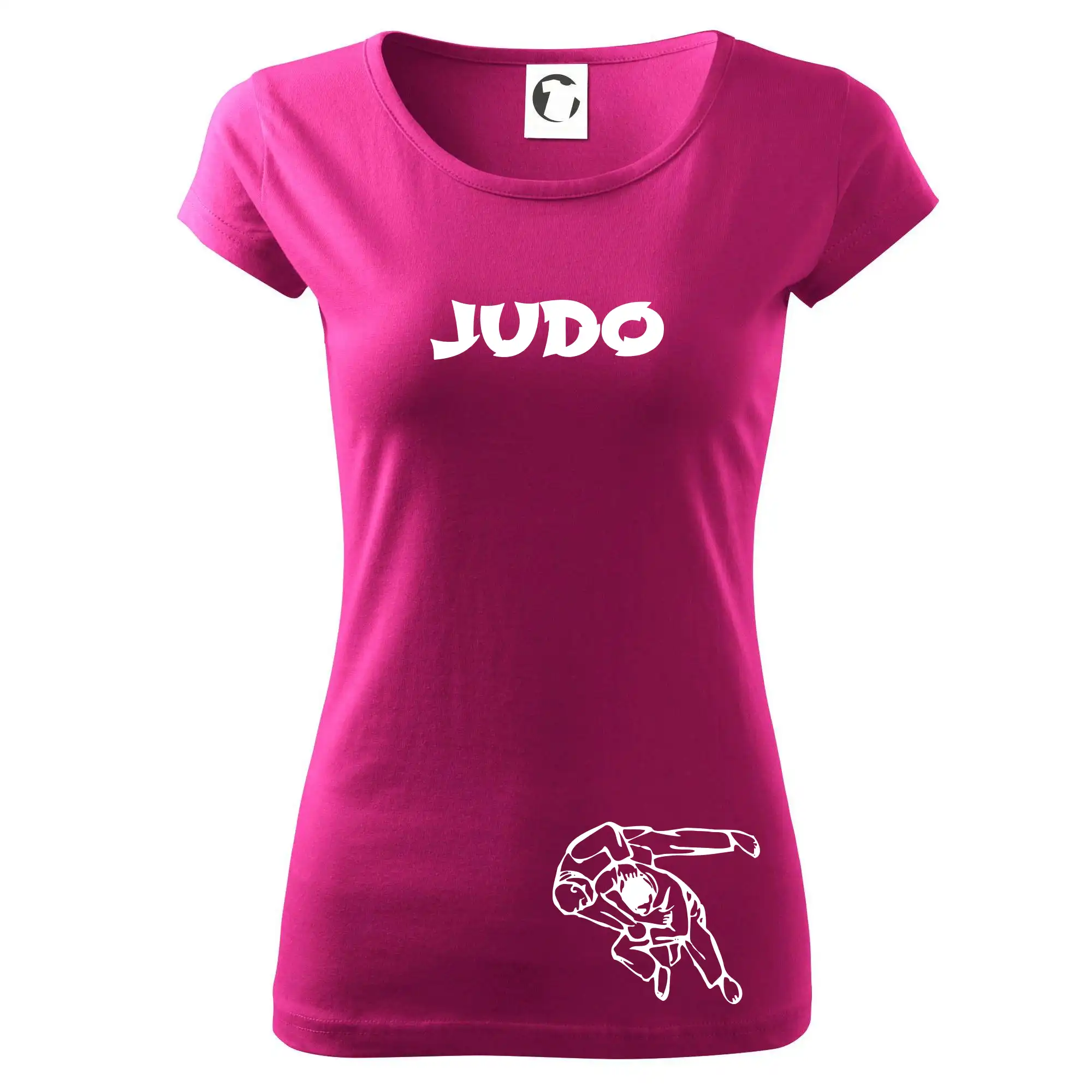 Judo nápis + postavy