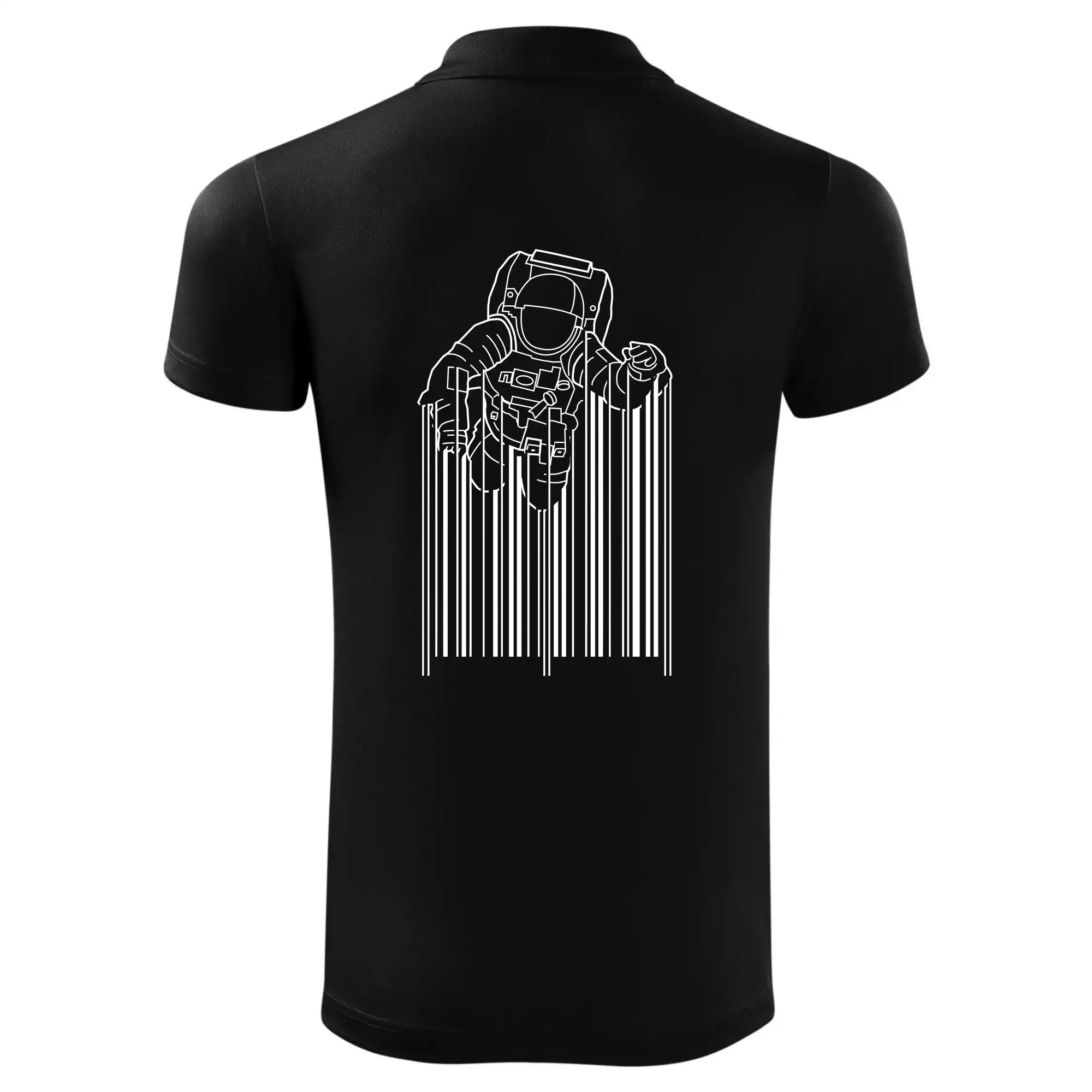 Astronaut - čárový kód