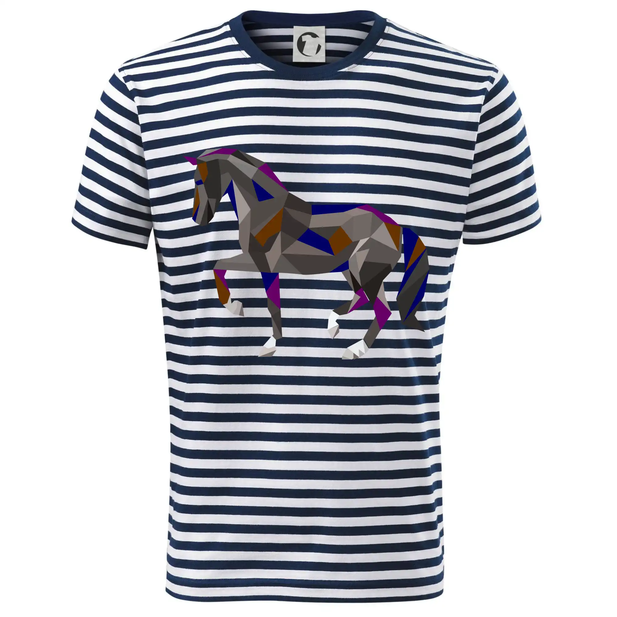 Kůň geometrie barevný