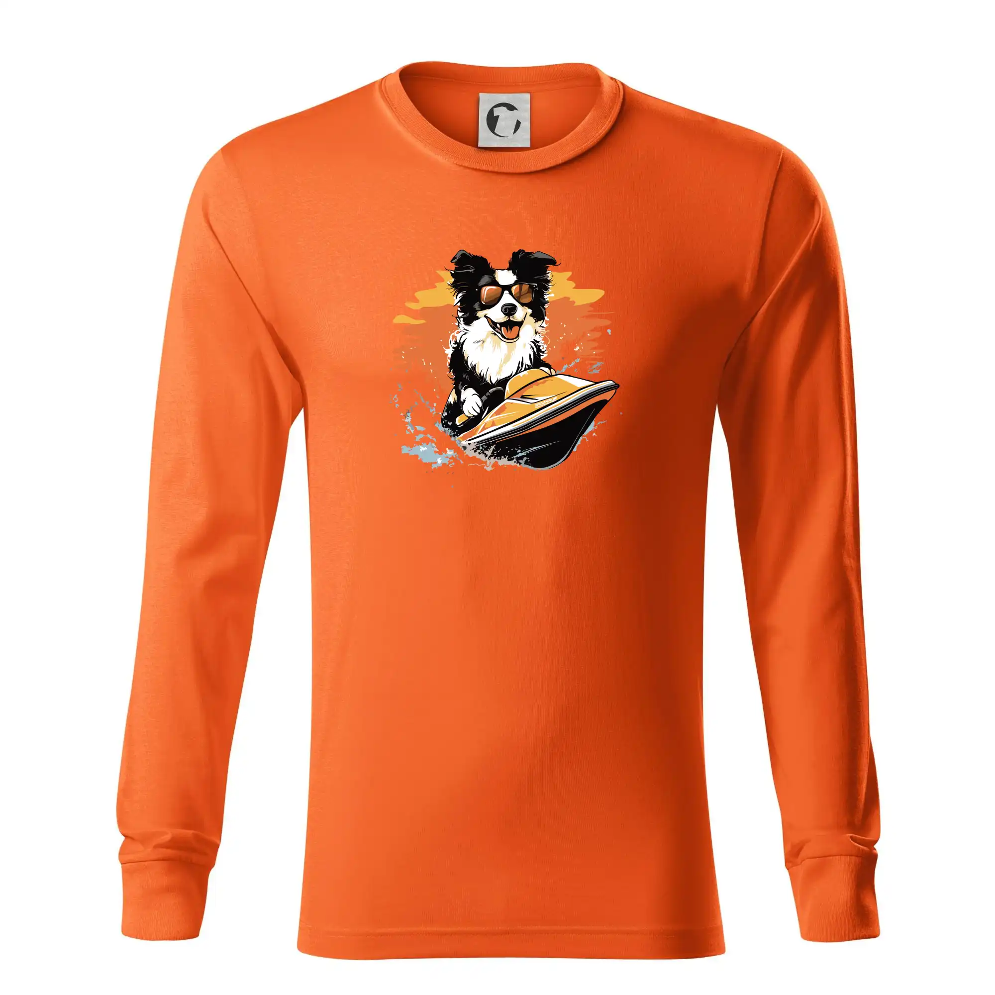 Border Kolie na vodním skútru