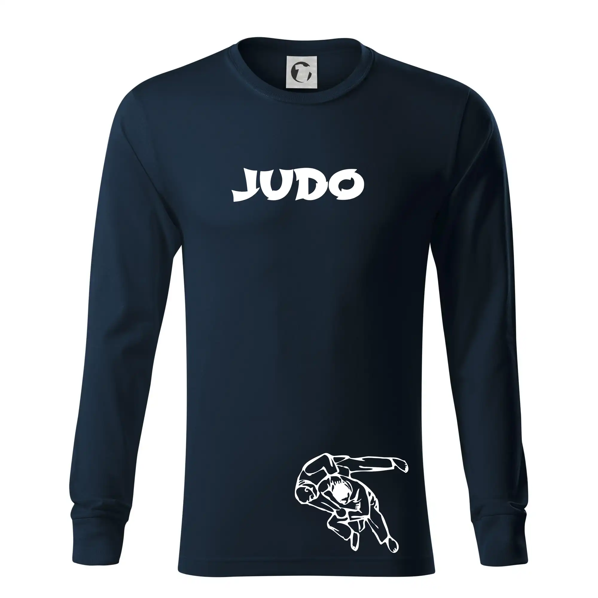 Judo nápis + postavy