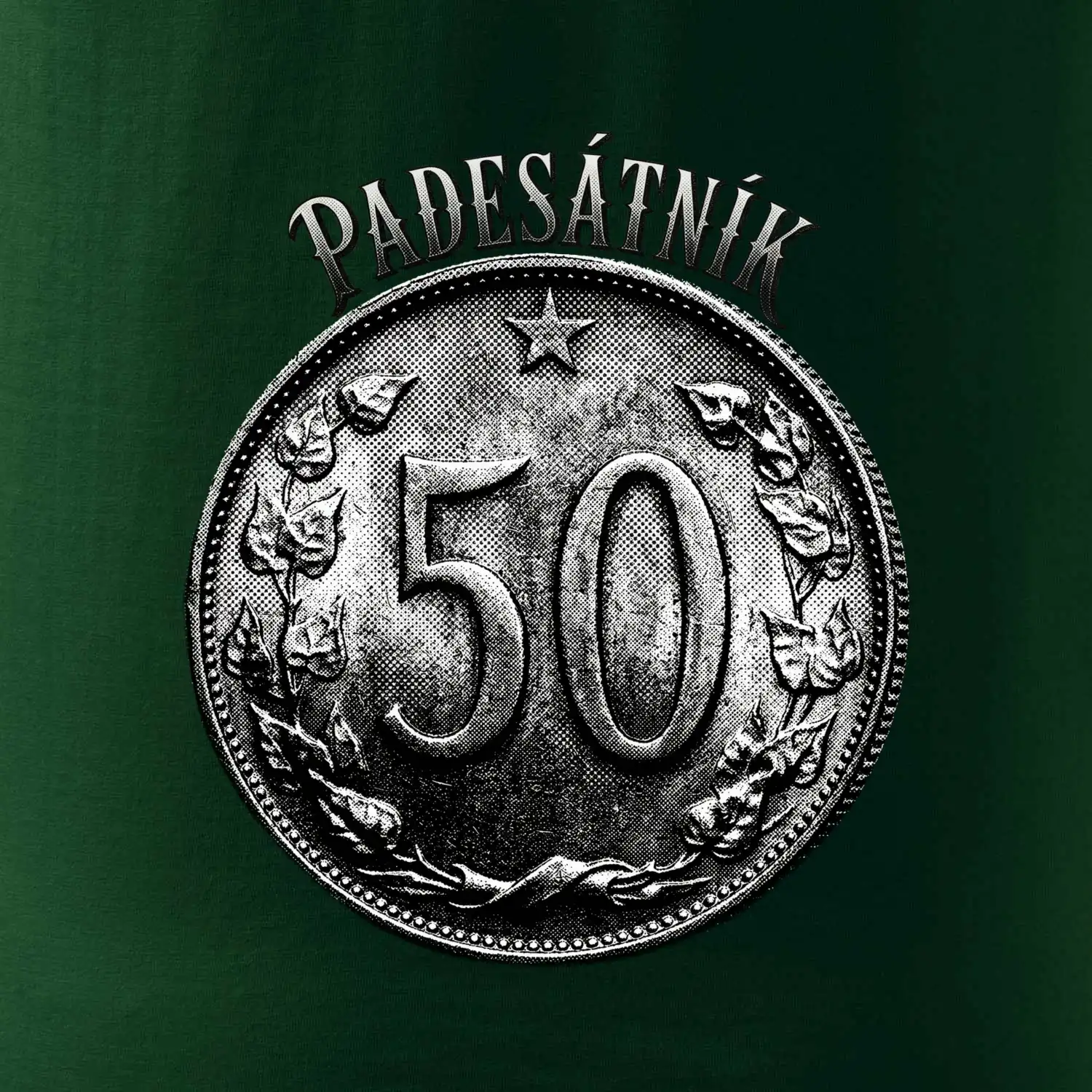 Padesátník 1963 - 1978 s nápisem