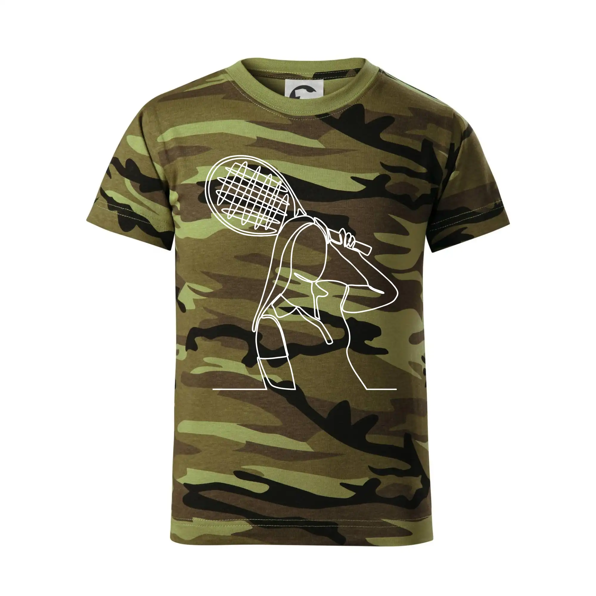 Tenistka  jednim tahem