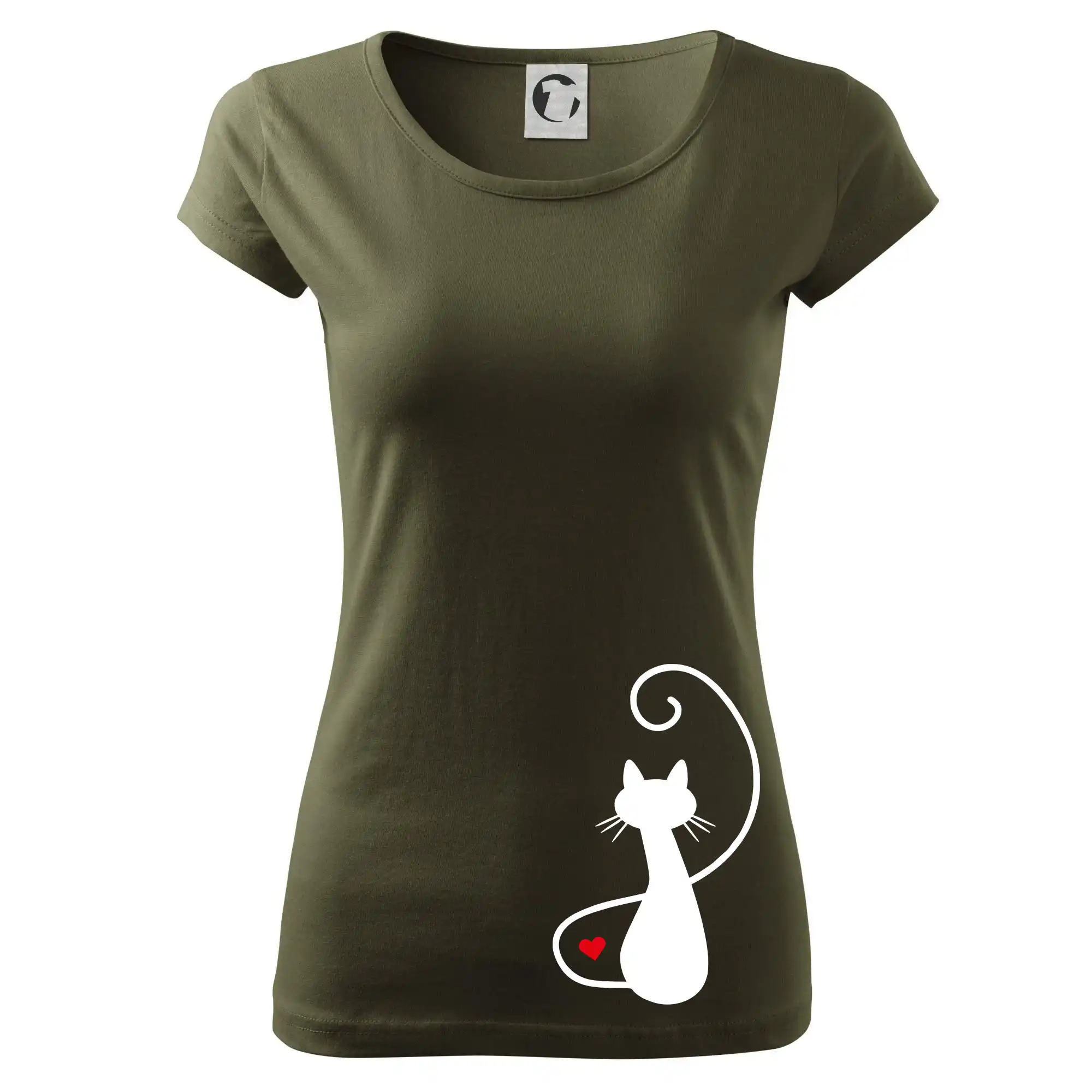 Zamilovaná kočka zpředu