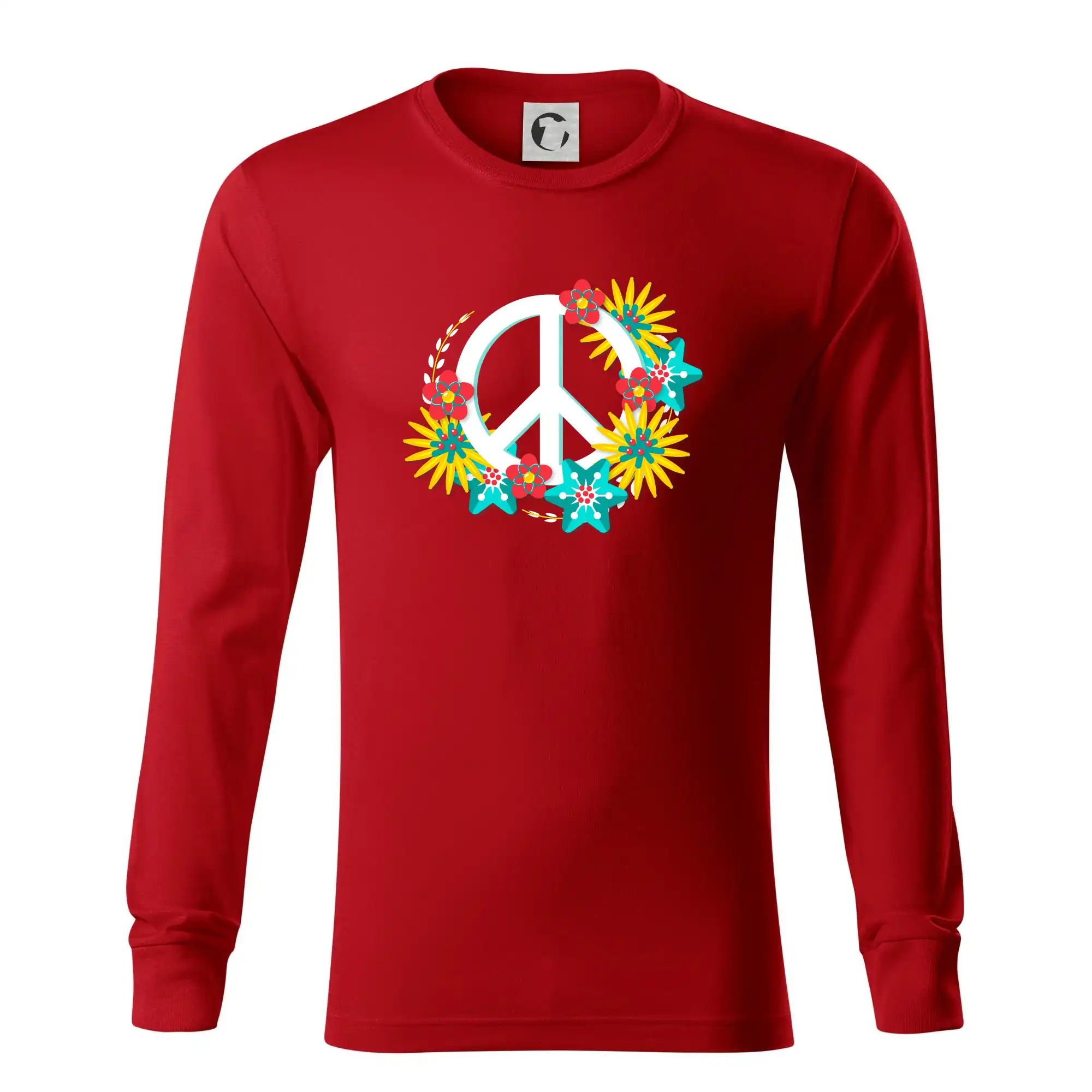 Peace symbol abstraktní