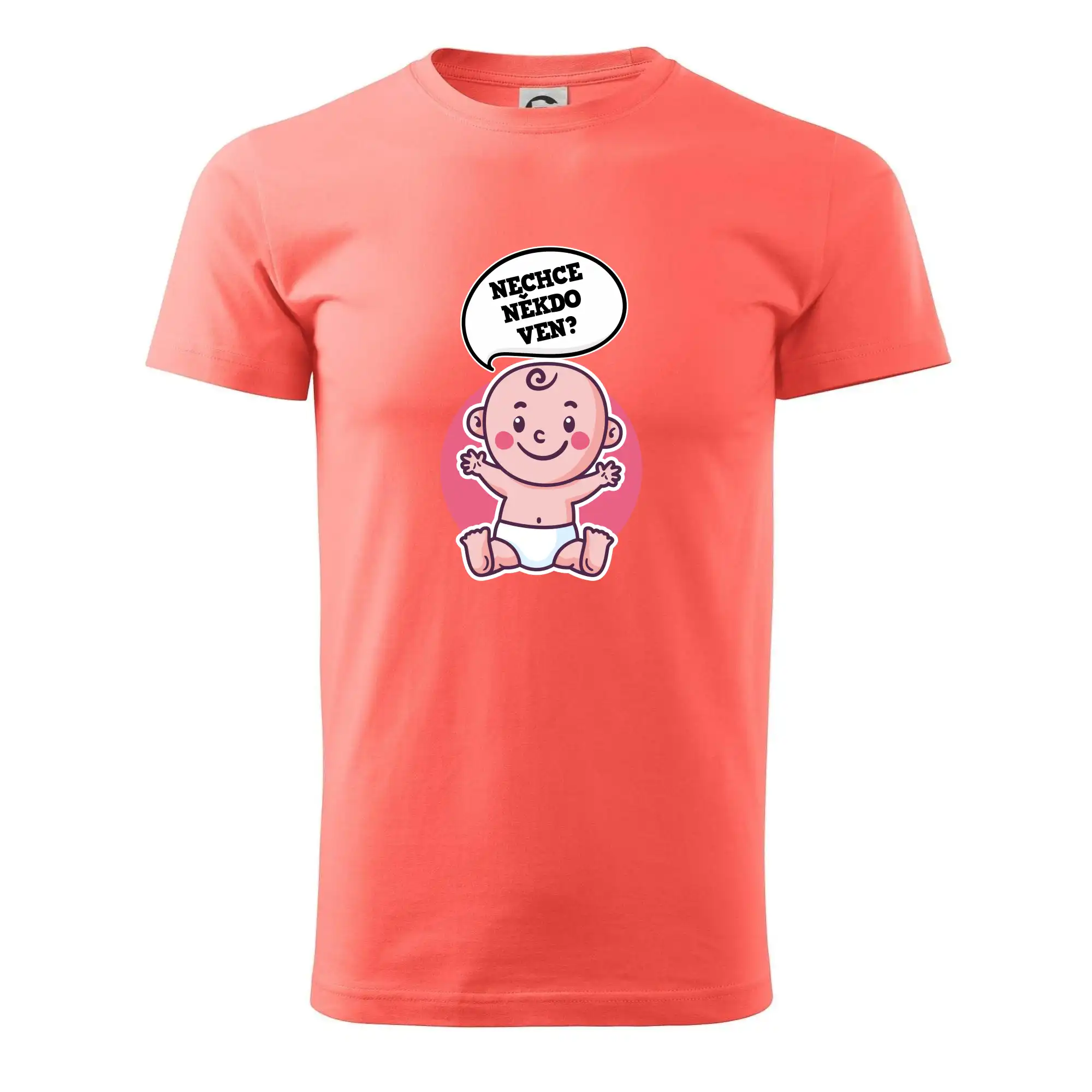Nechce někdo ven - Triko pro porodní asistentku