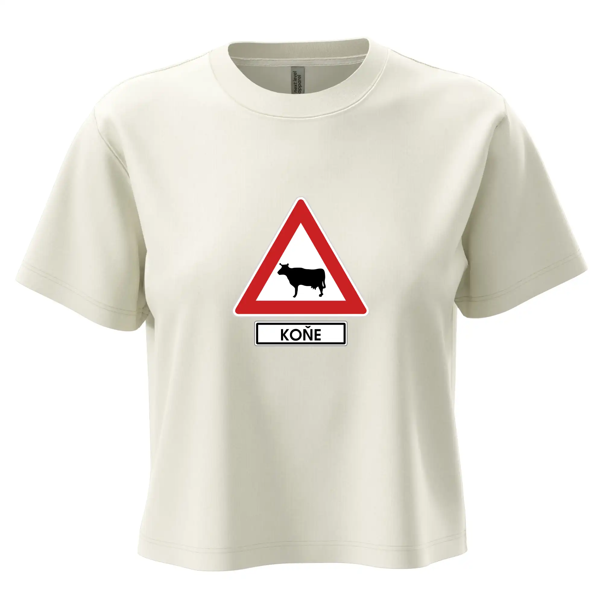 Dopravní značka - Pozor koně / kráva