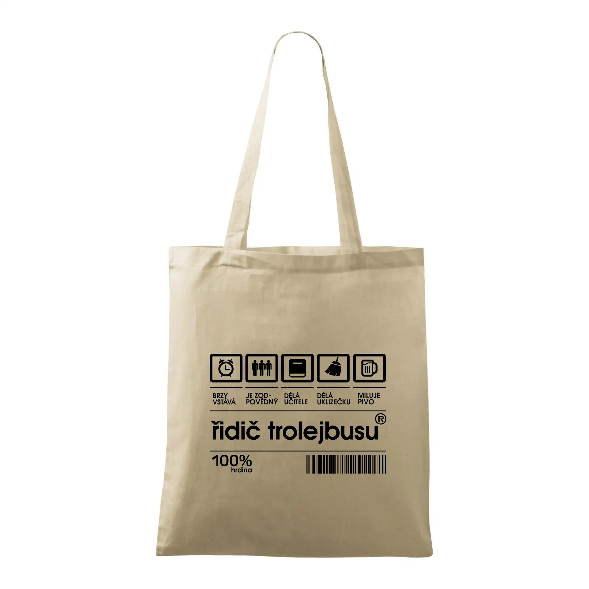 Čárový kód -  Řidič trolejbusu