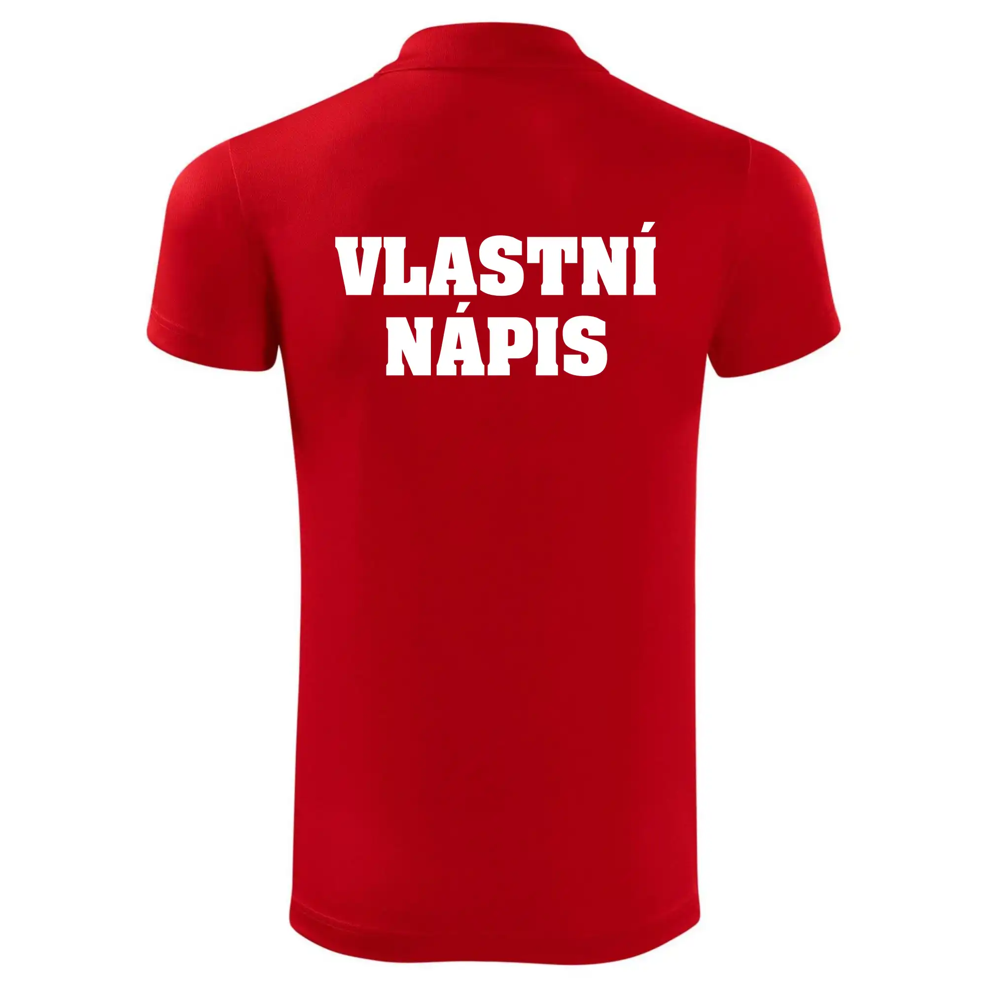 Hvězda života - vlastní nápis vpředu a vzadu