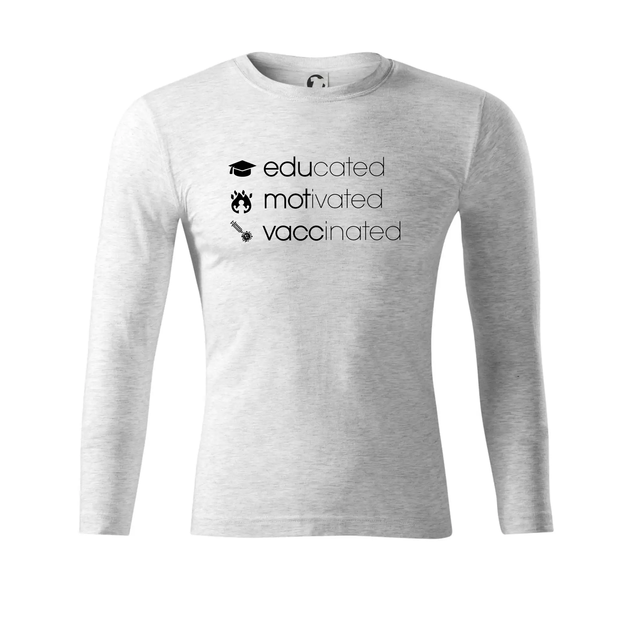 Educated motivated vaccinated