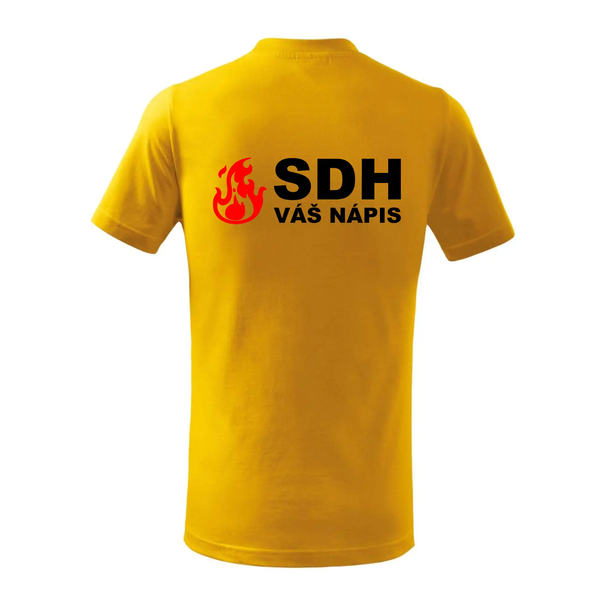 SDH nápis (oheň, firesport, název sboru - vlastní nápis)