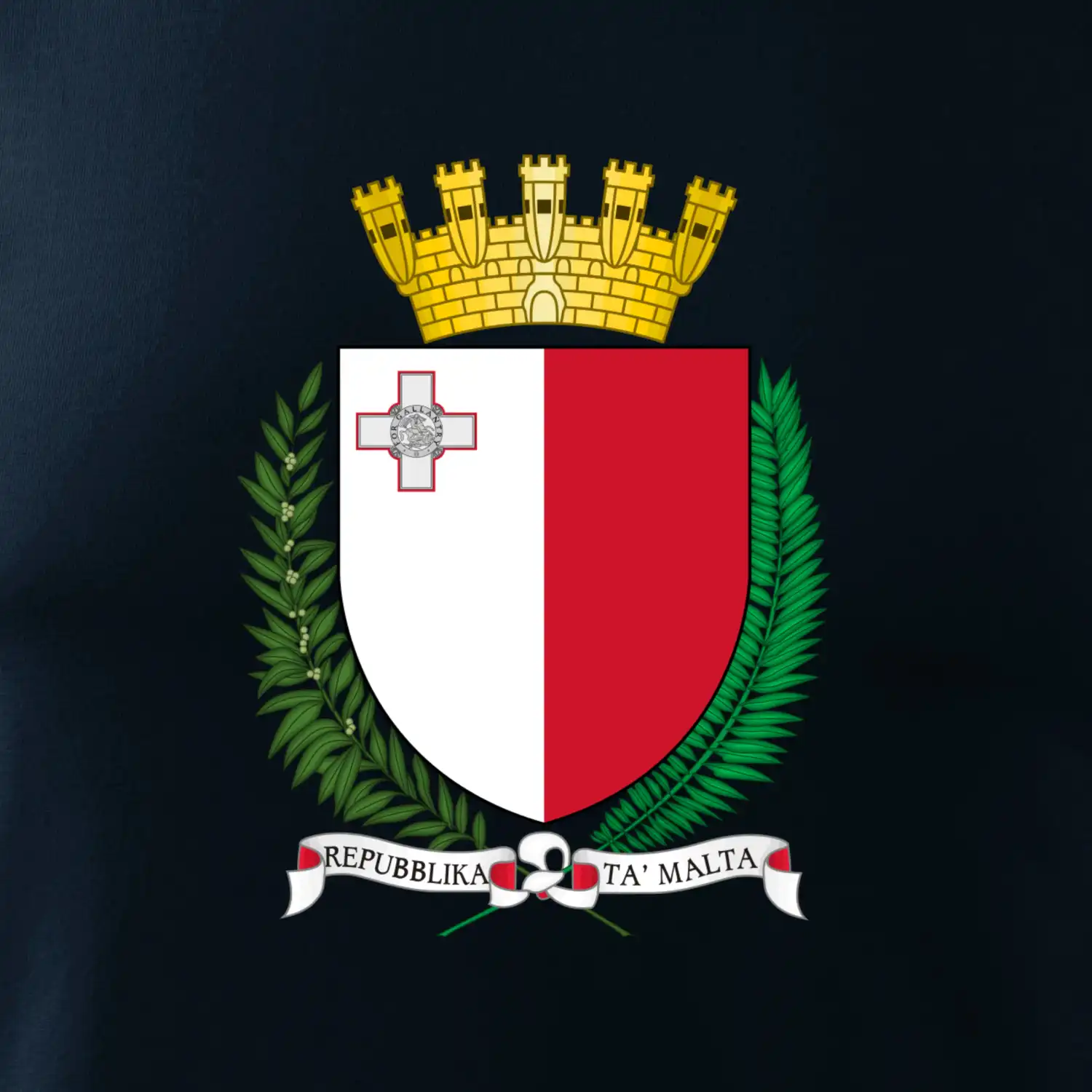 Malta - statní znak