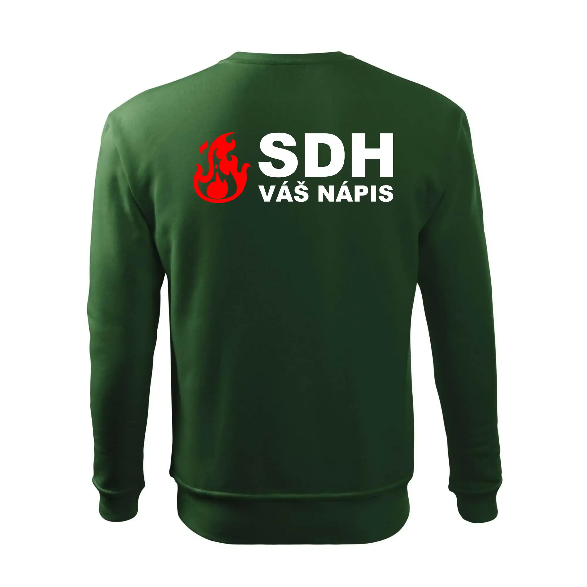 SDH nápis (oheň, firesport, název sboru - vlastní nápis)