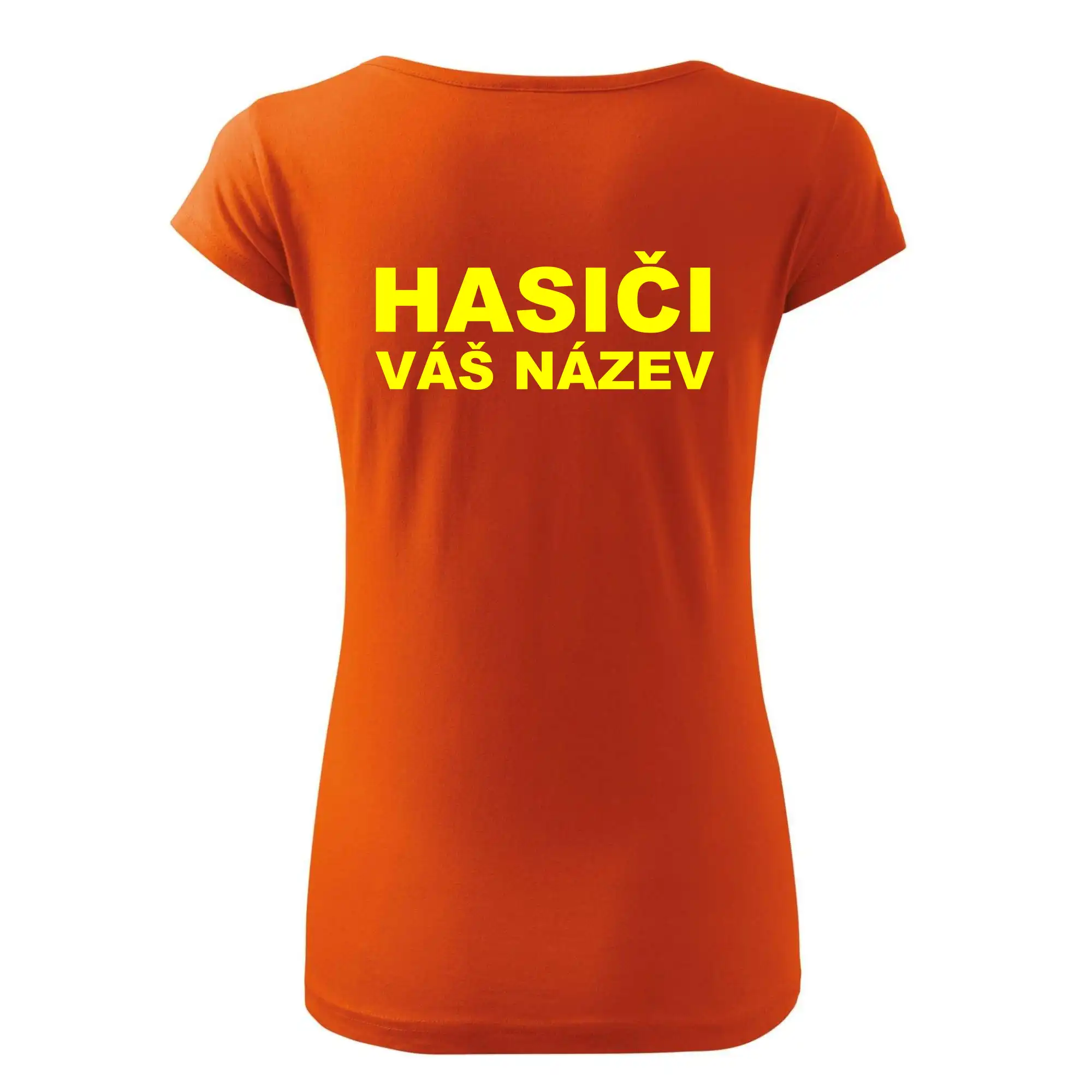 Hasiči - žlutý nápis - váš název sboru