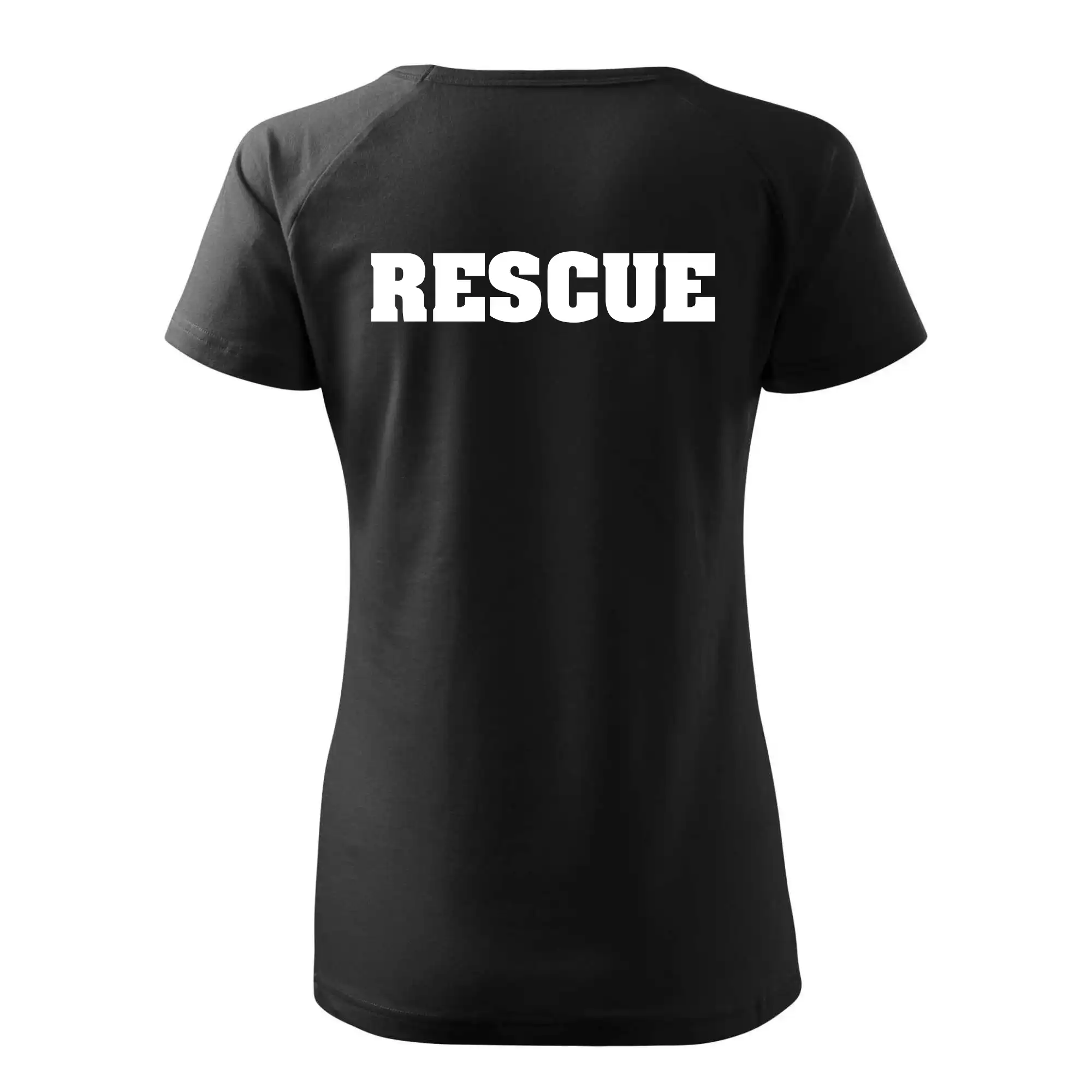 Rescue - Hvězda na prsu +  nápis na zádech