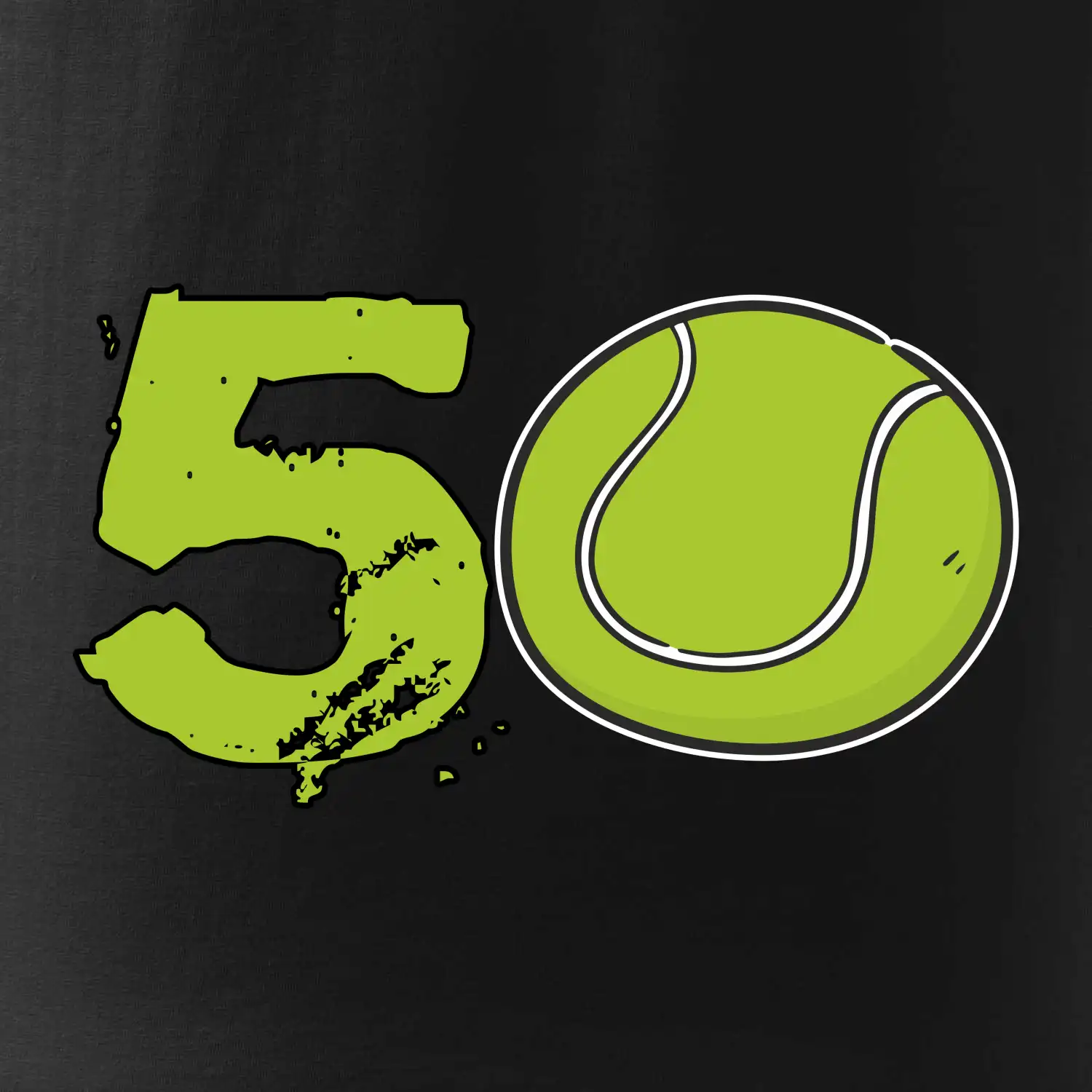 Tenis kulaté narozeniny 50