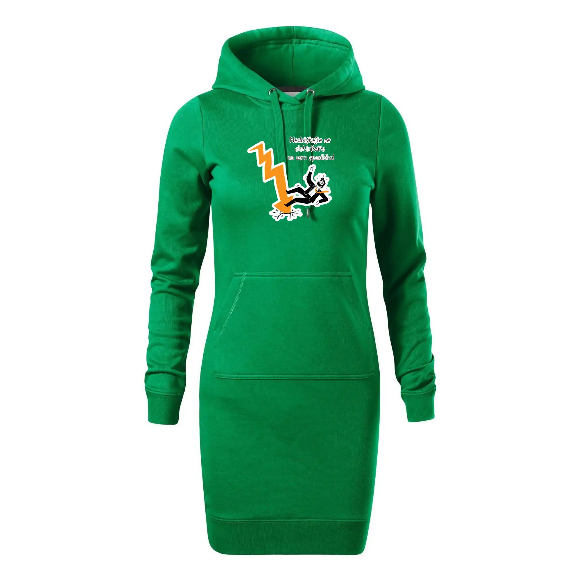 Nedotýkejte se elektrikáře na zem spadlého