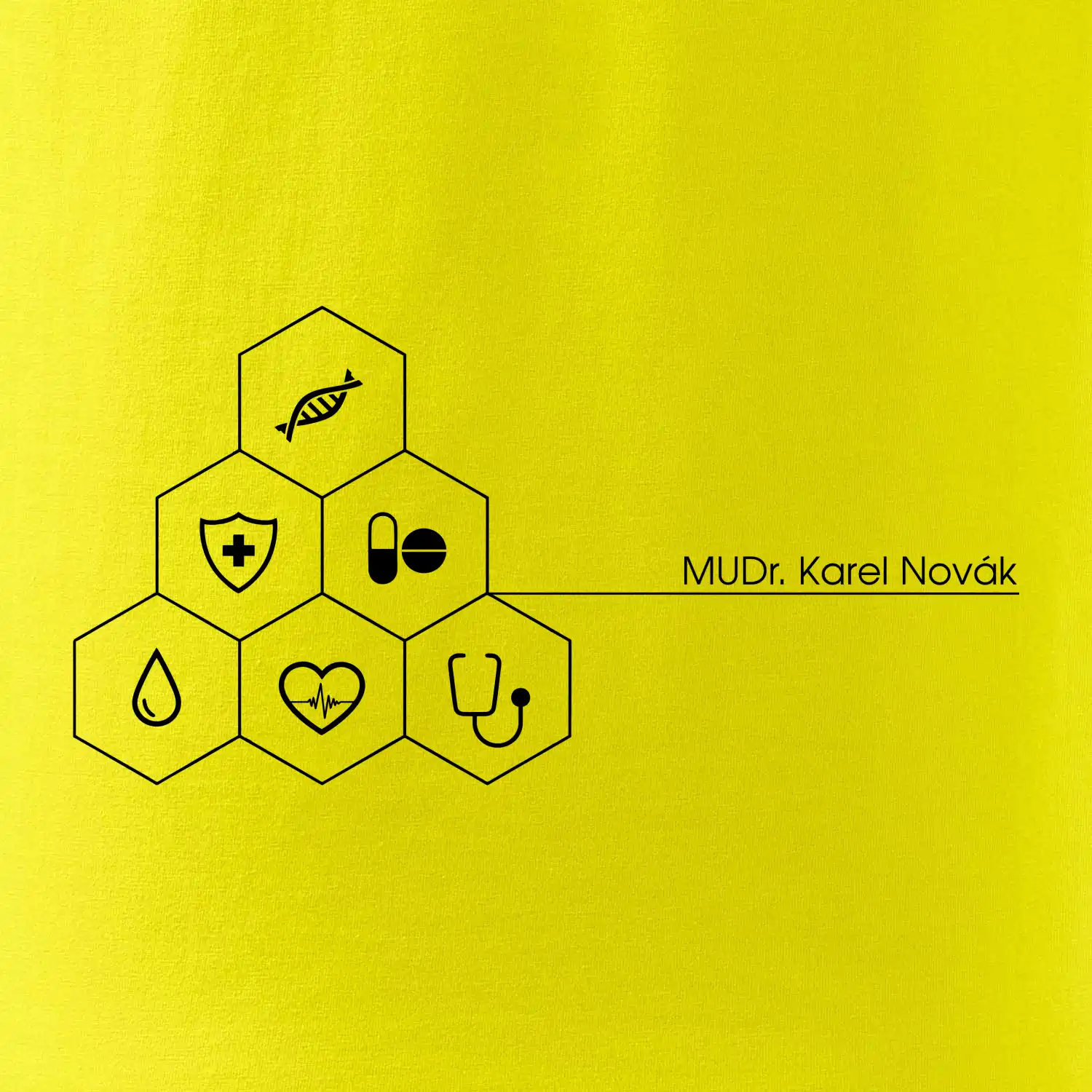 Doktor - ikony a jméno