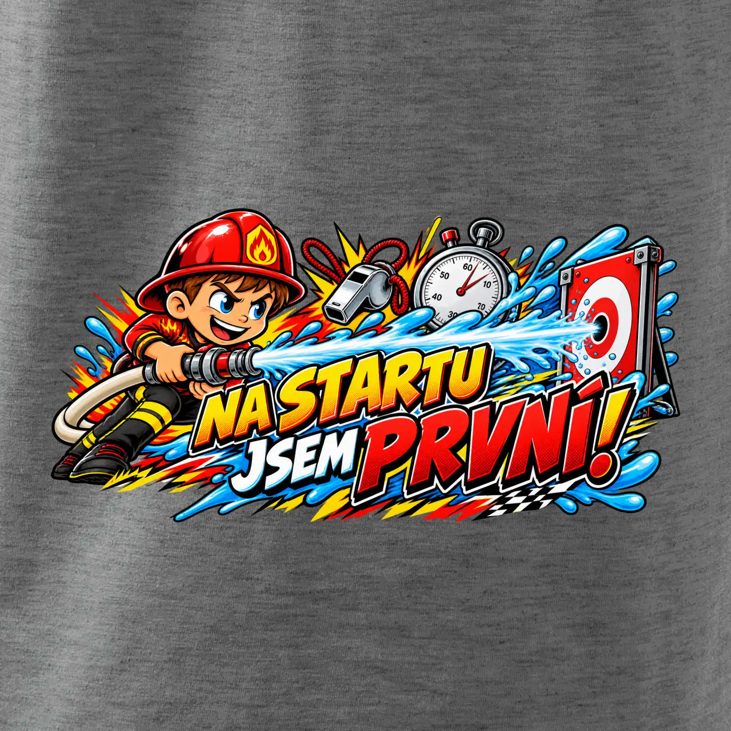 Na startu jsem první - dětský hasičský sport