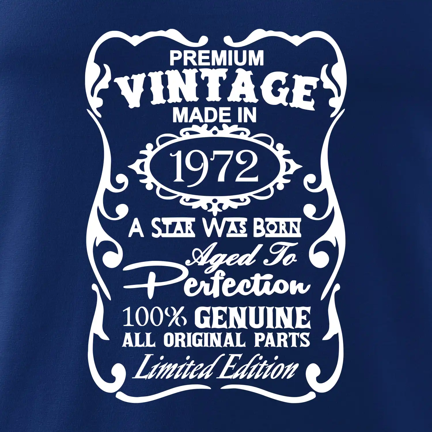 Vintage Etiketa - 1972