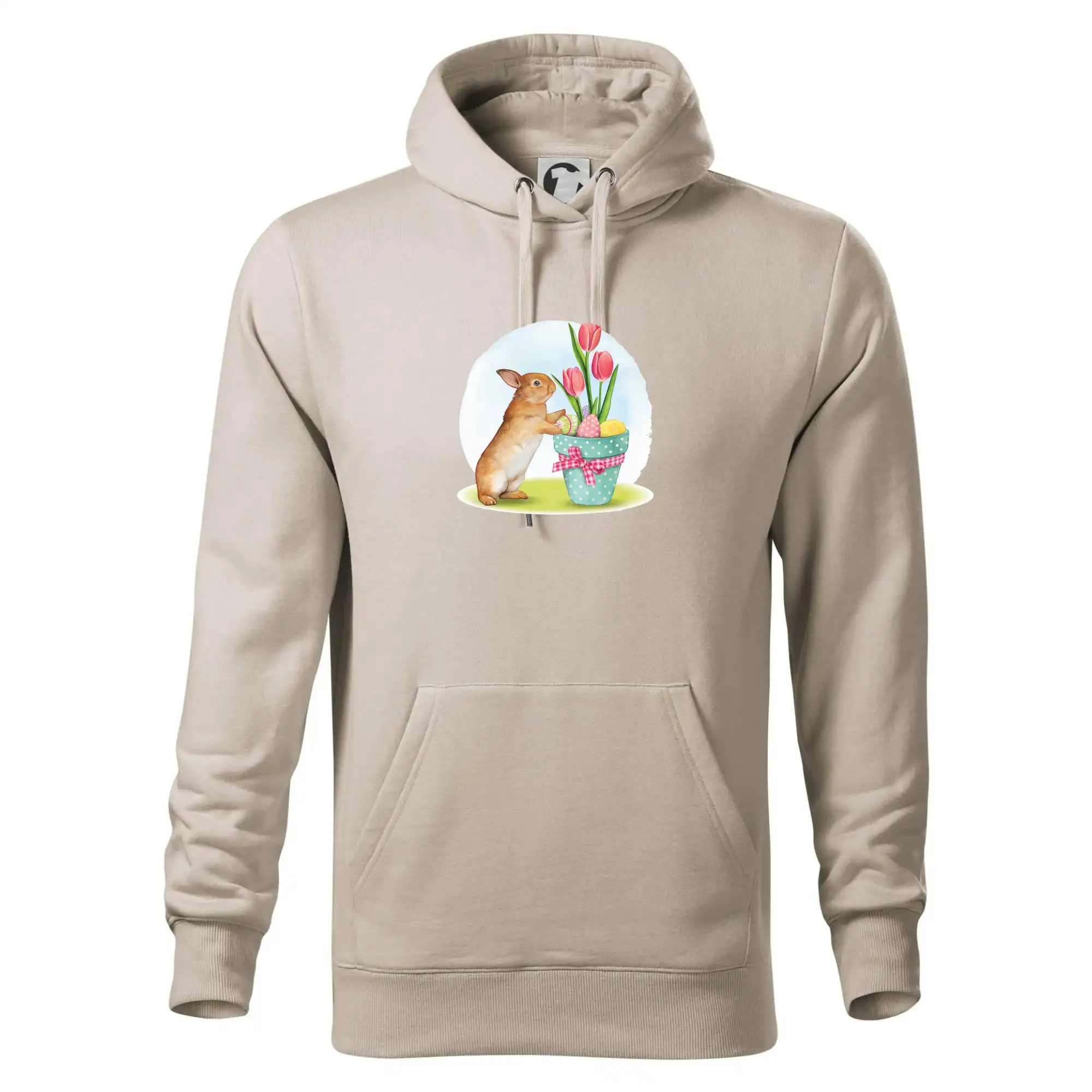 Velikonoční zajíček tulipány