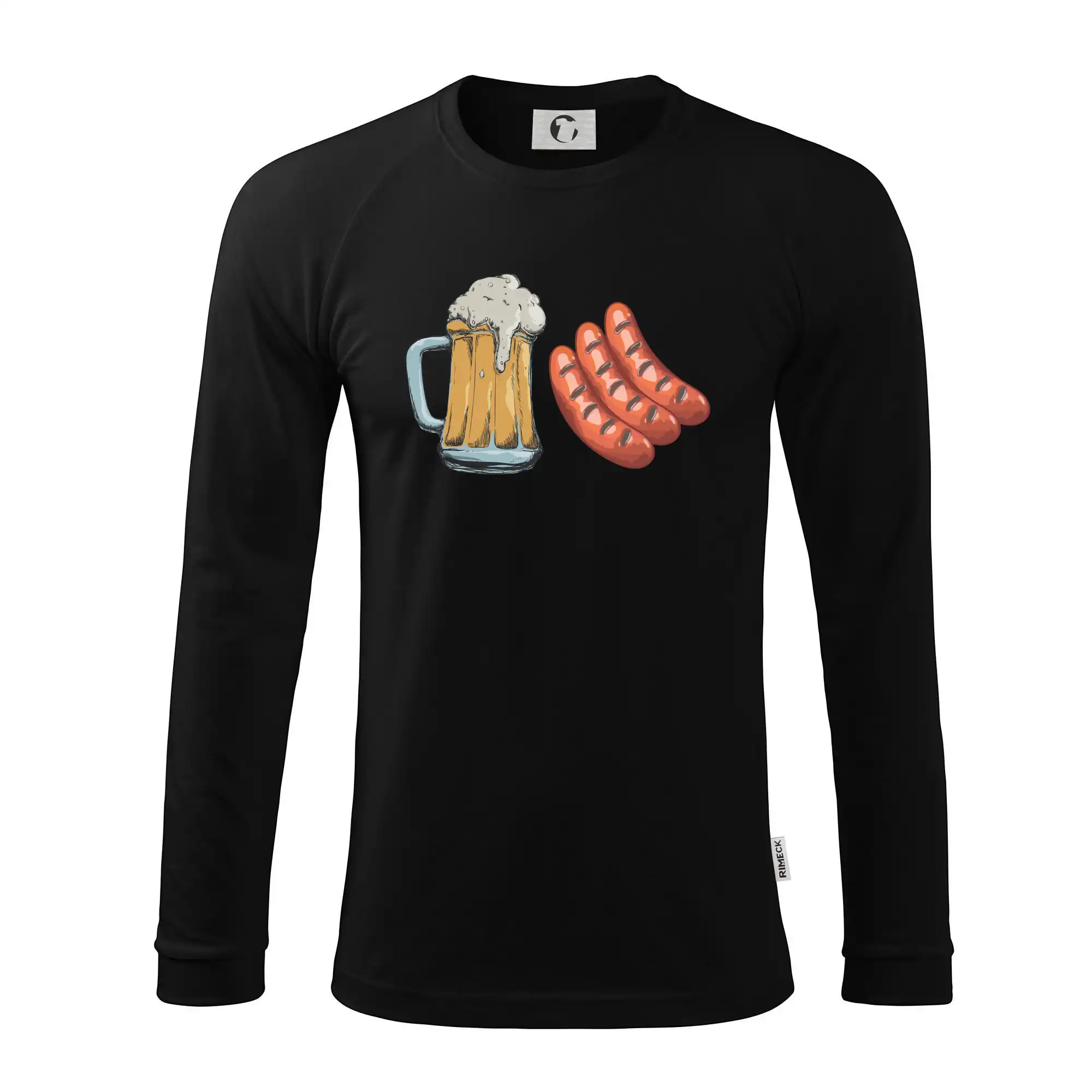 Pivo a klobása