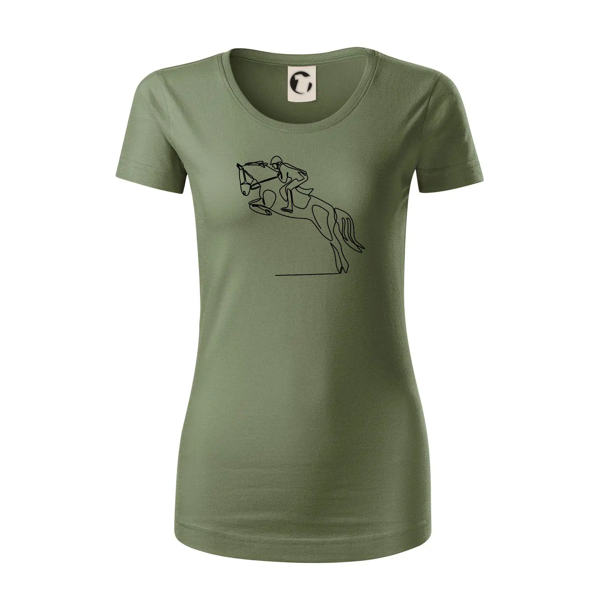 Jízda na koni jedním tahem