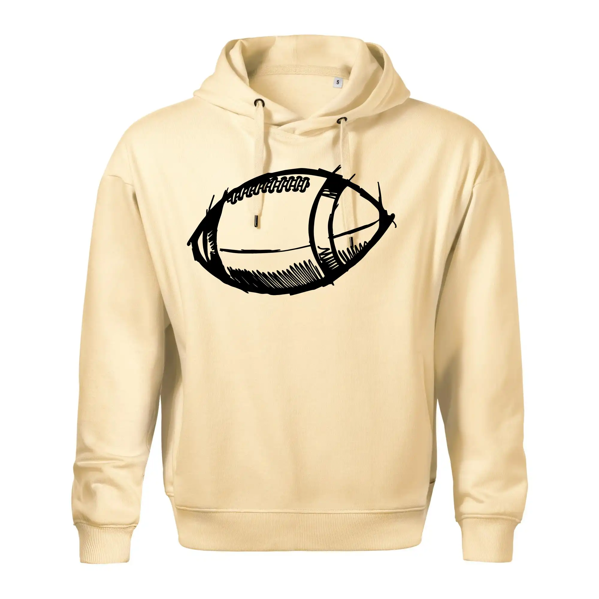 Americký fotbal míč skica