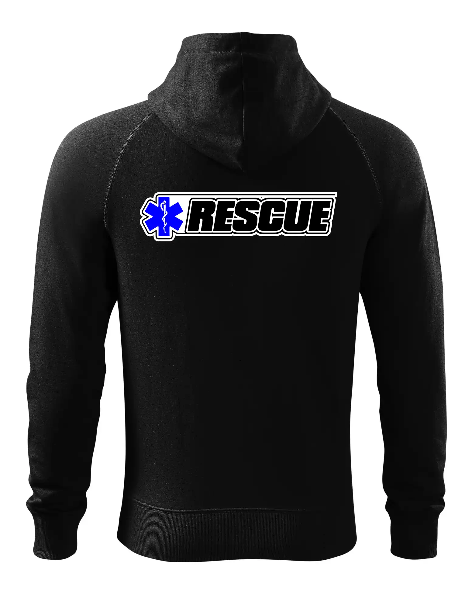 Záchranář rescue kříž modrý