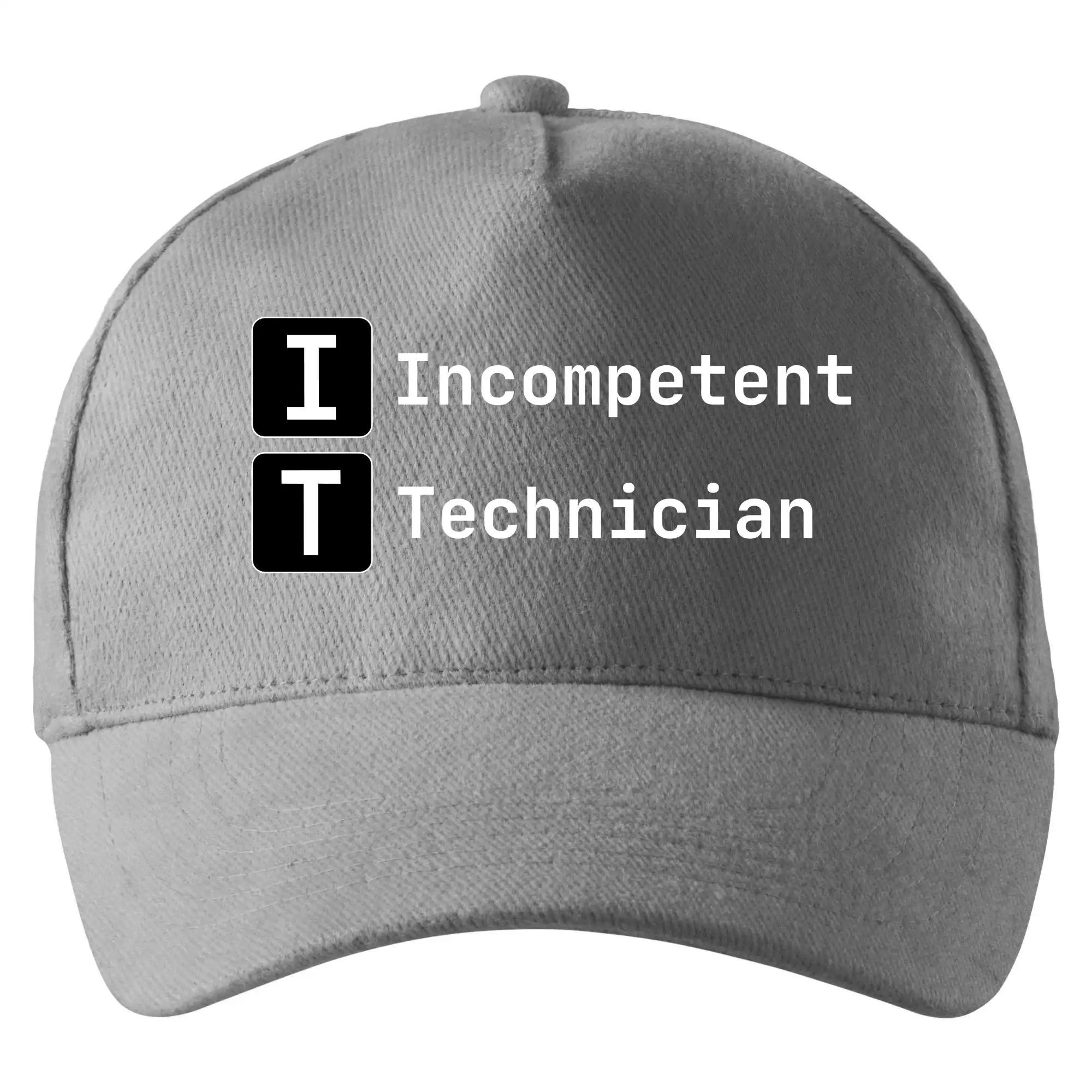 IT Nápis Incompetent Technician