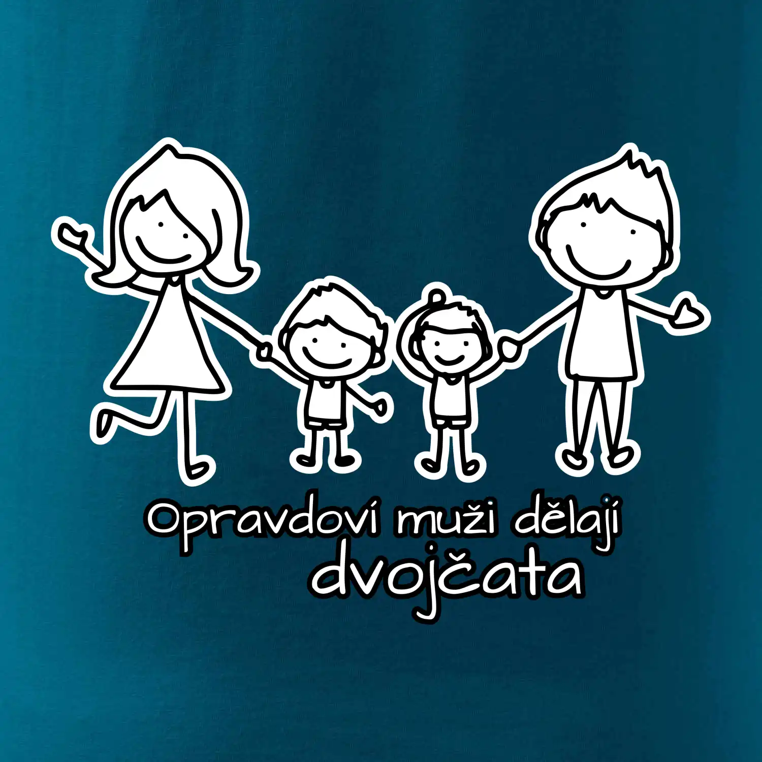 Opravdoví muži dělají dvojčata - kluk kluk
