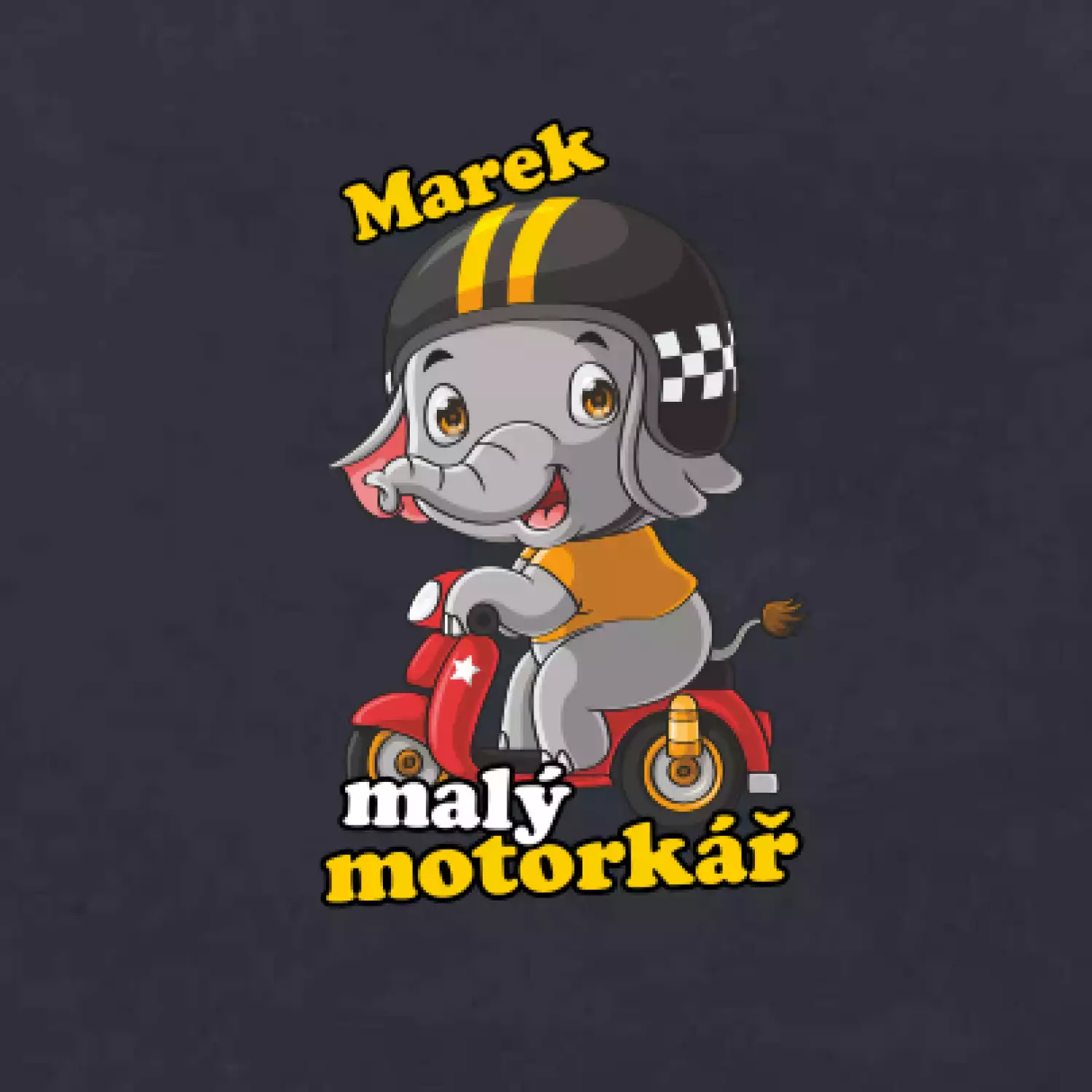 Malý motorkář - vlastní jméno