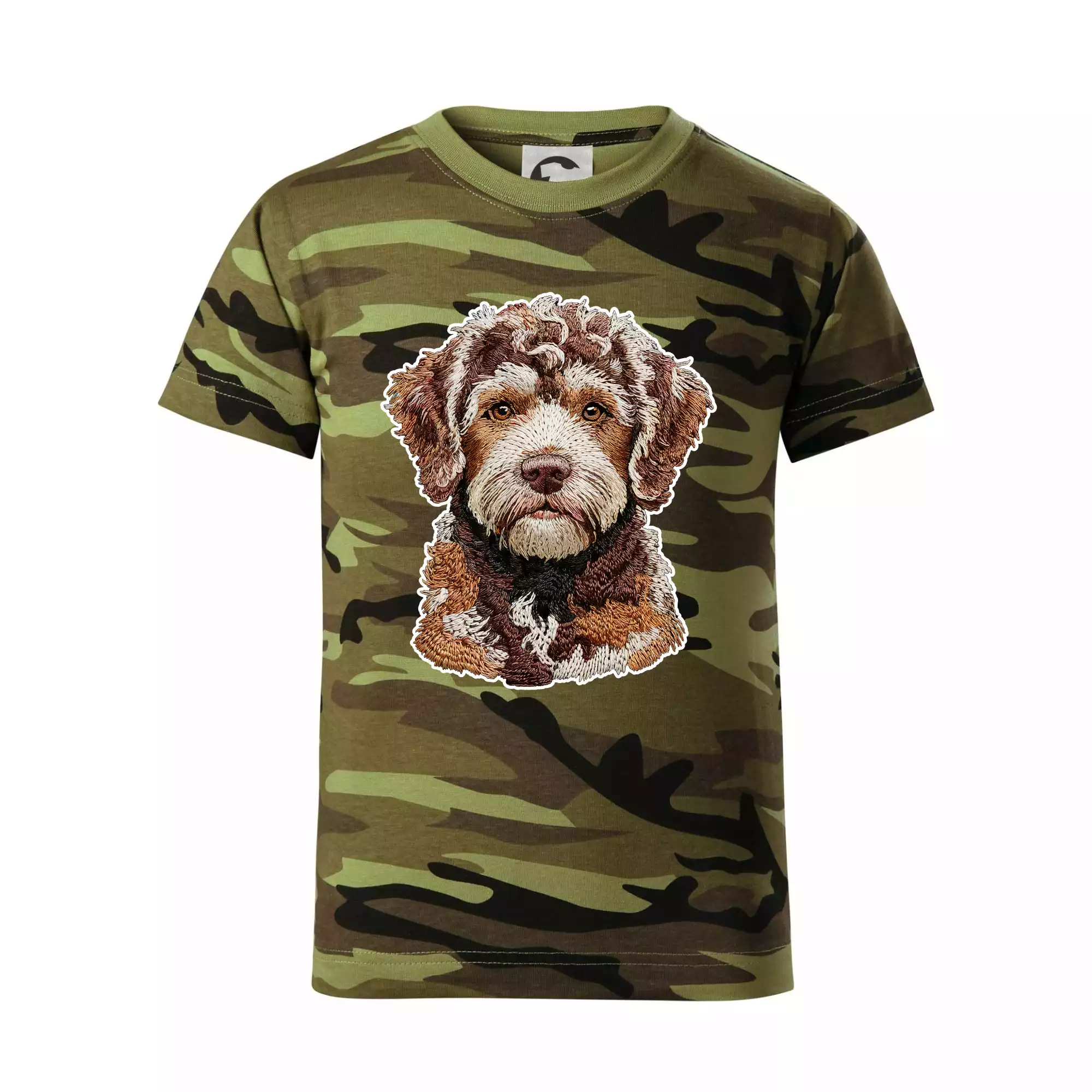 Lagotto romagnolo vyšívaná hlava