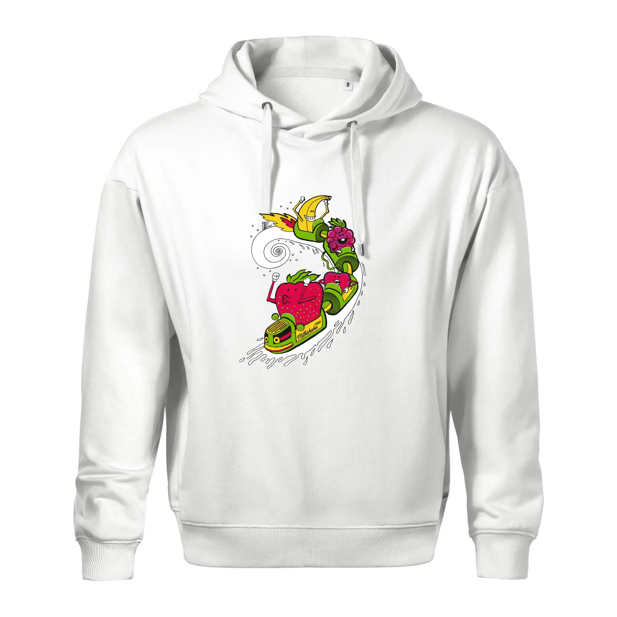 Milkshake vlak kreslený (Pecka design)