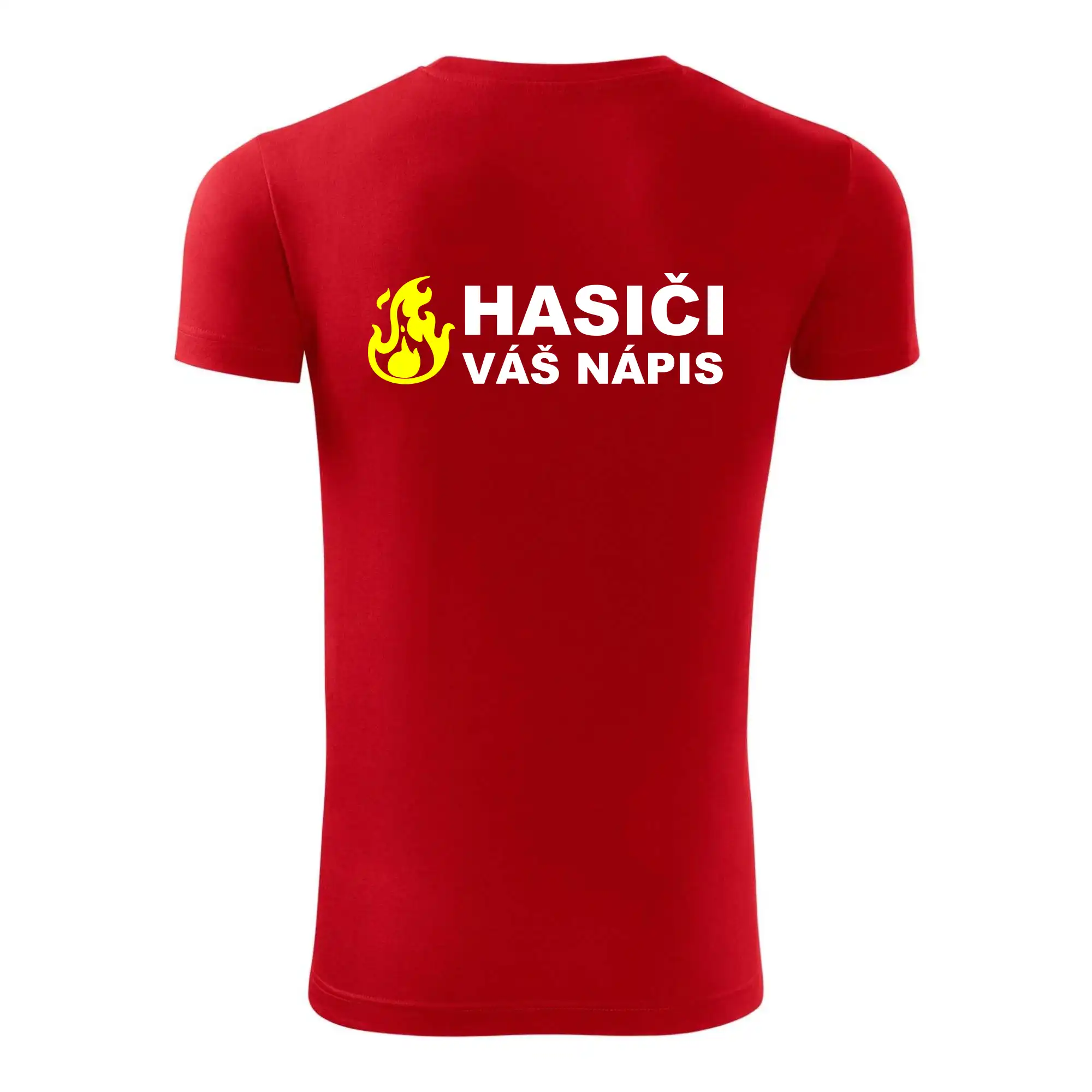 Hasiči (oheň, název sboru - vlastní nápis)
