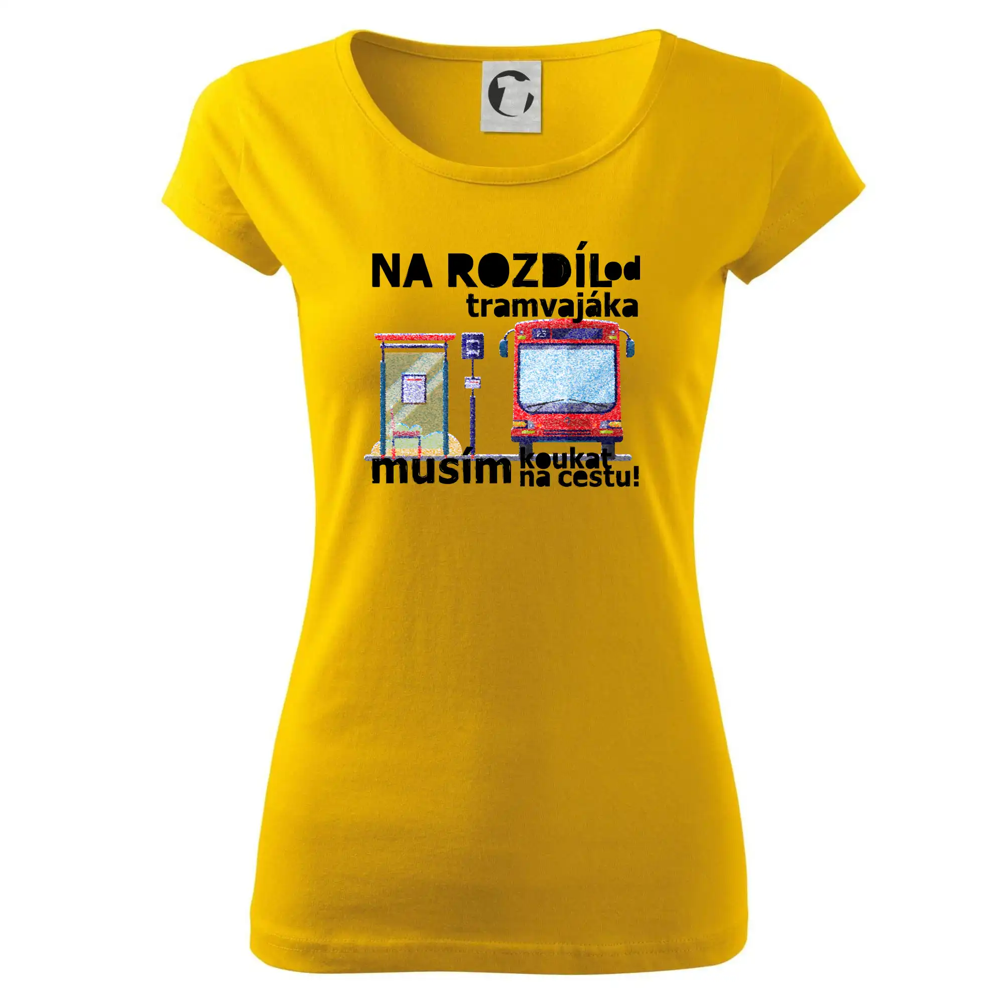 Na rozdíl od tramvajáka musím koukat na cestu