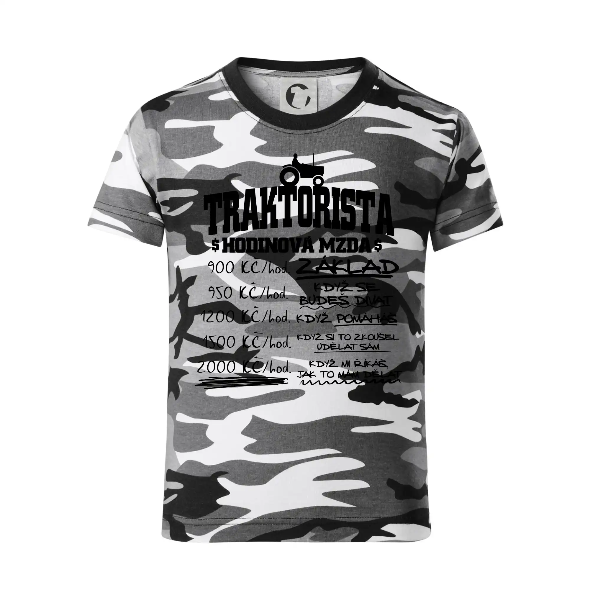 Traktorista hodinová mzda