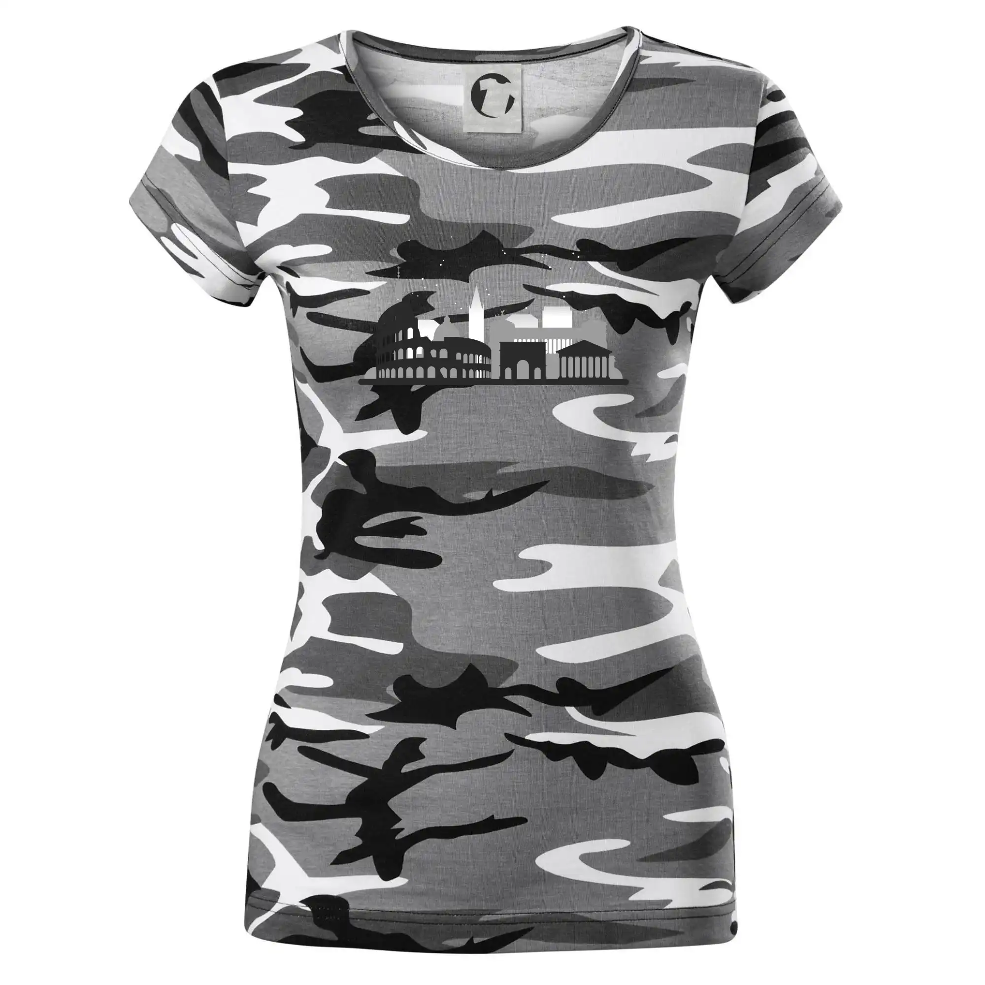 Řím silueta památky