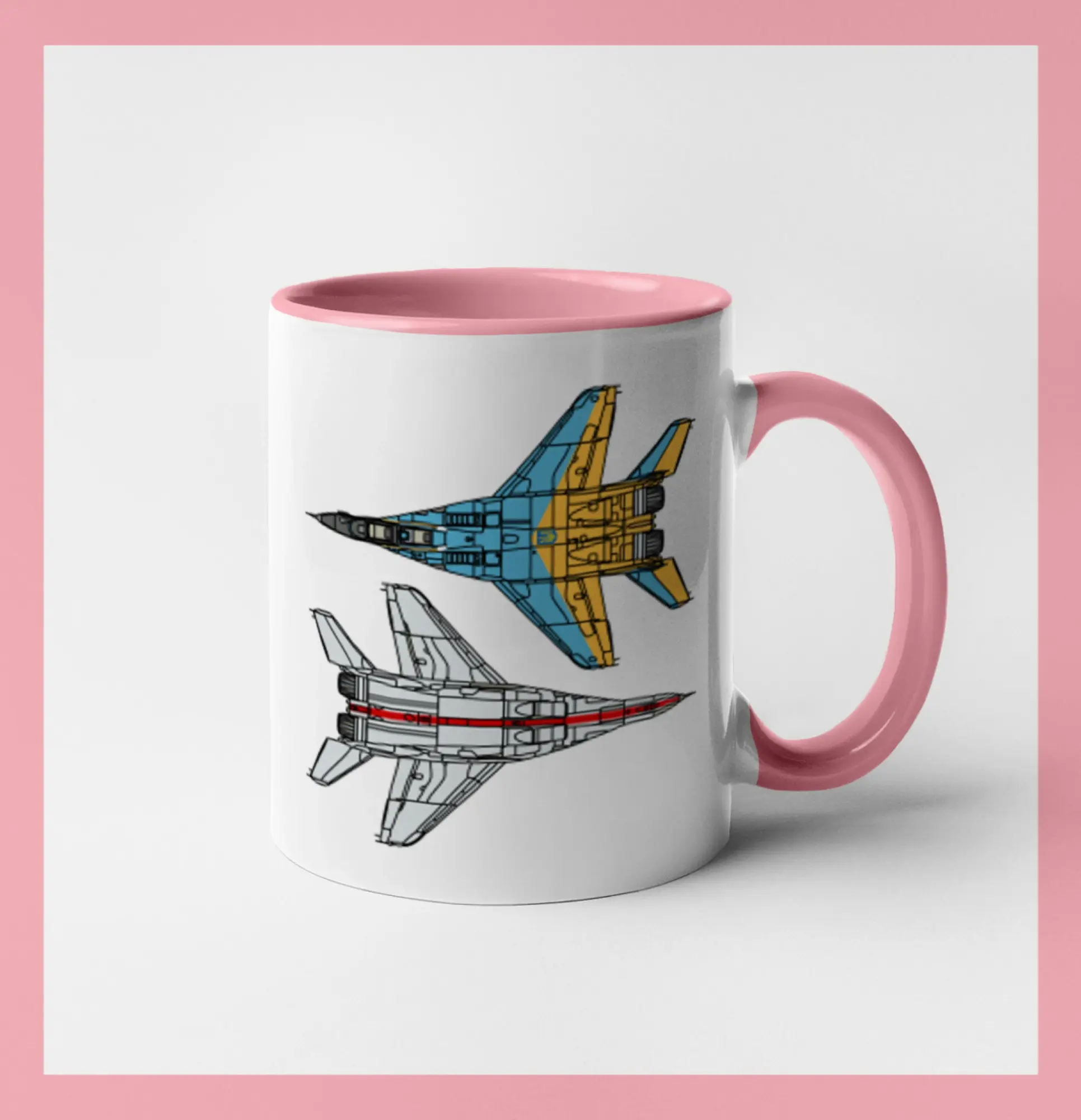 Mig 29 Fulcrum ze spoda a ze zhora