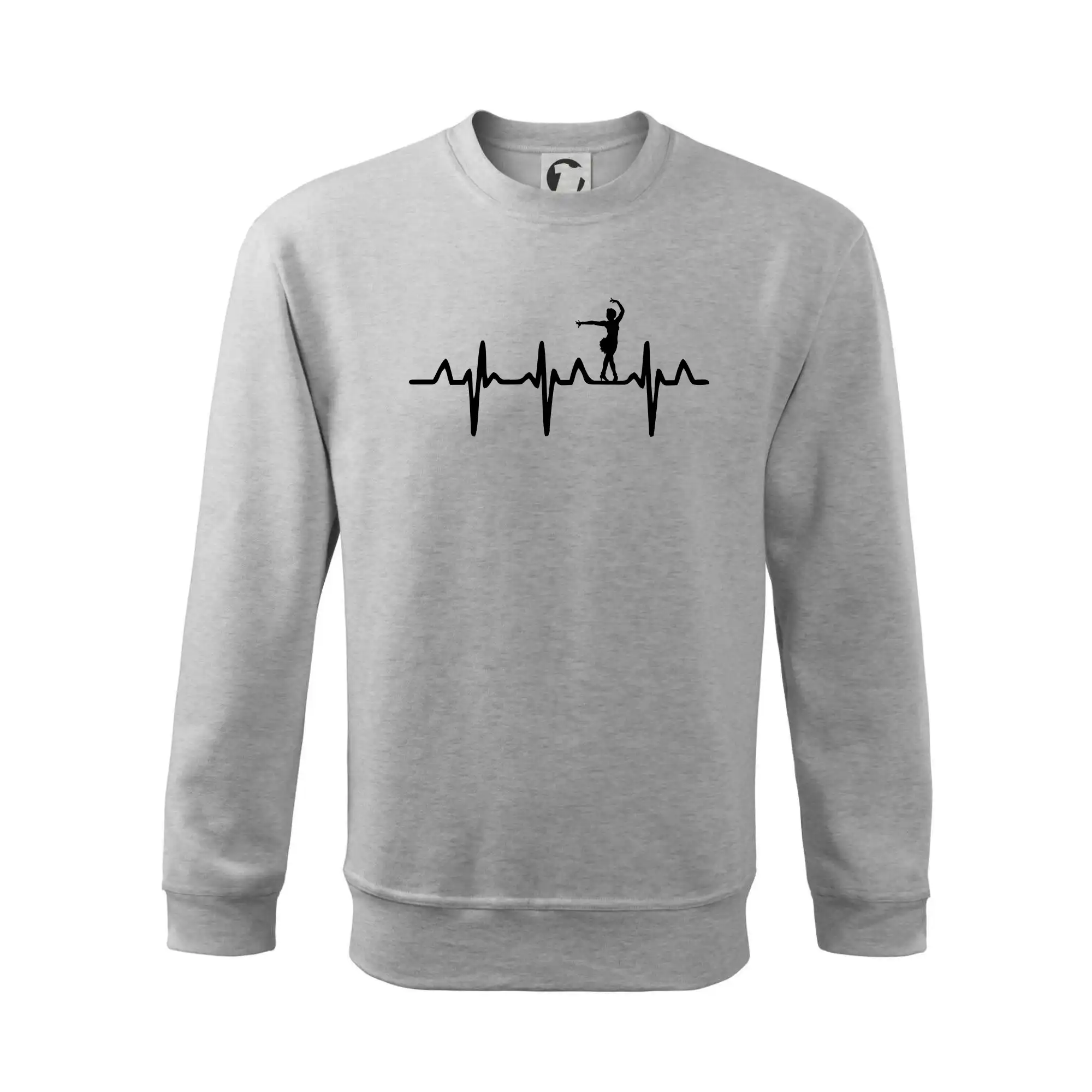 EKG tanečnice salsy