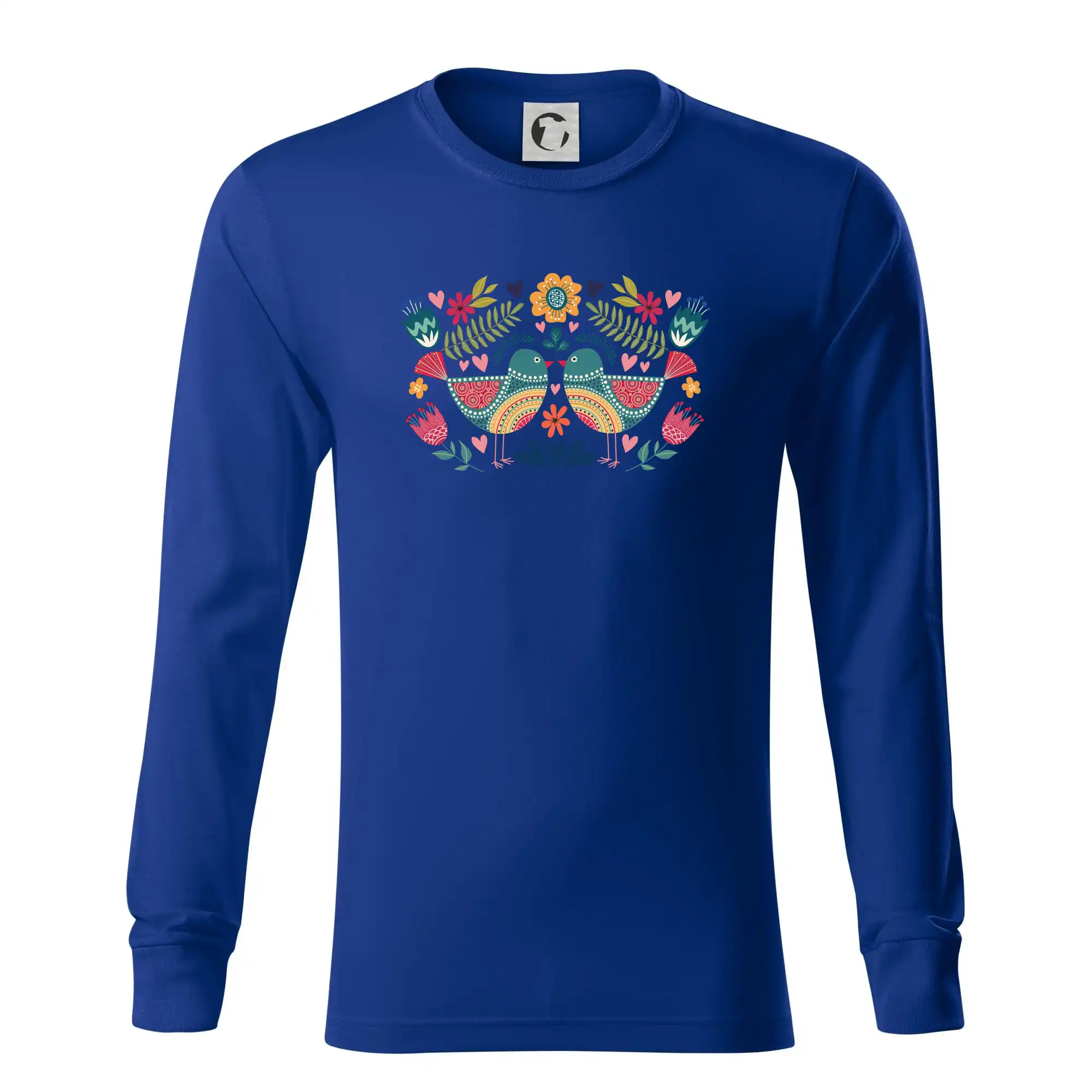 Folklor - dva barevní ptáčci