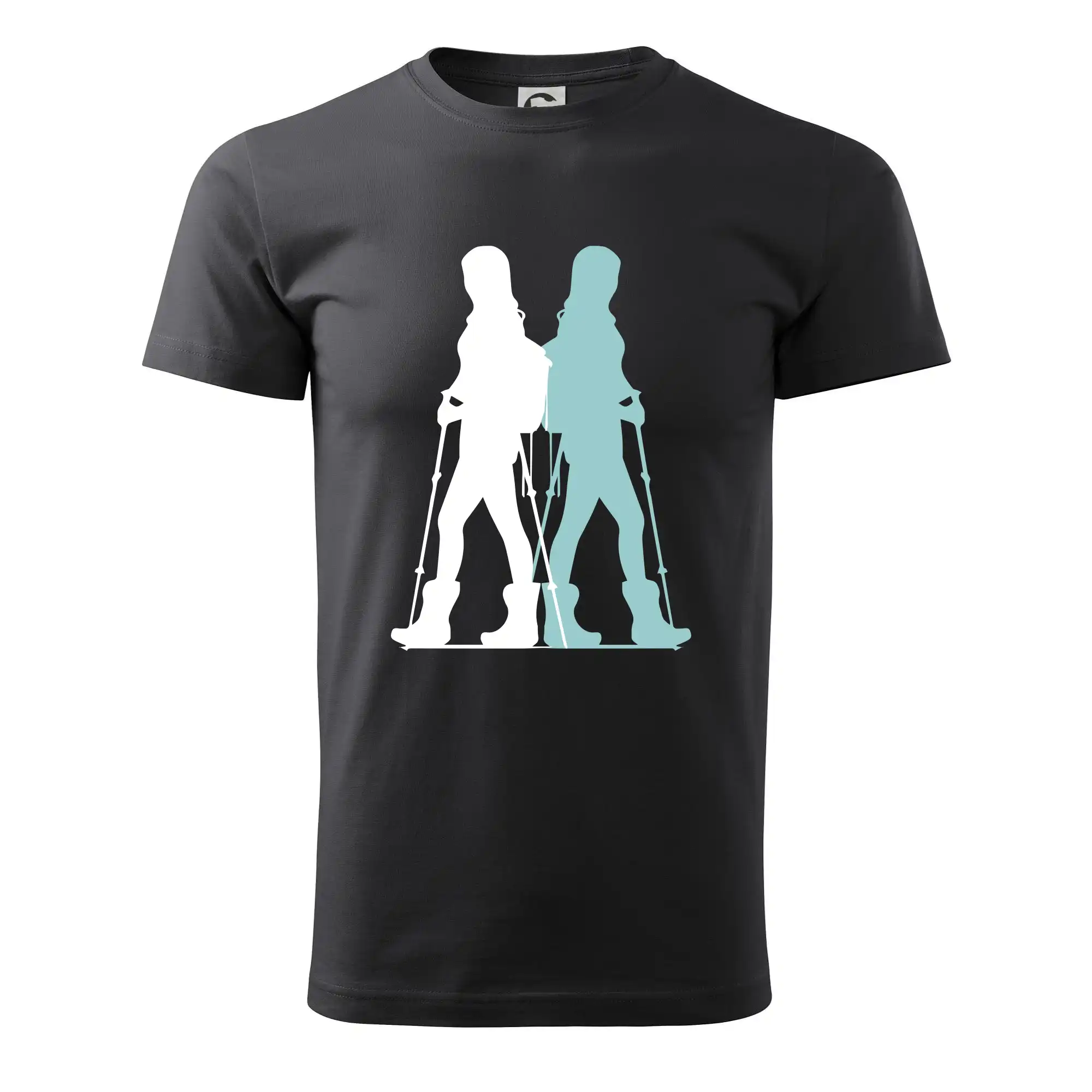 Nordic walking figury - žena