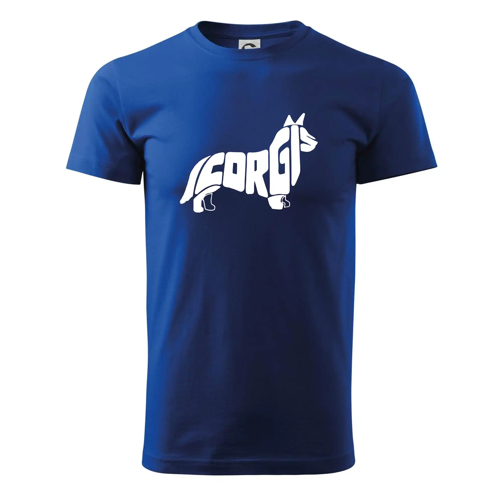 Corgi - nápis v těle